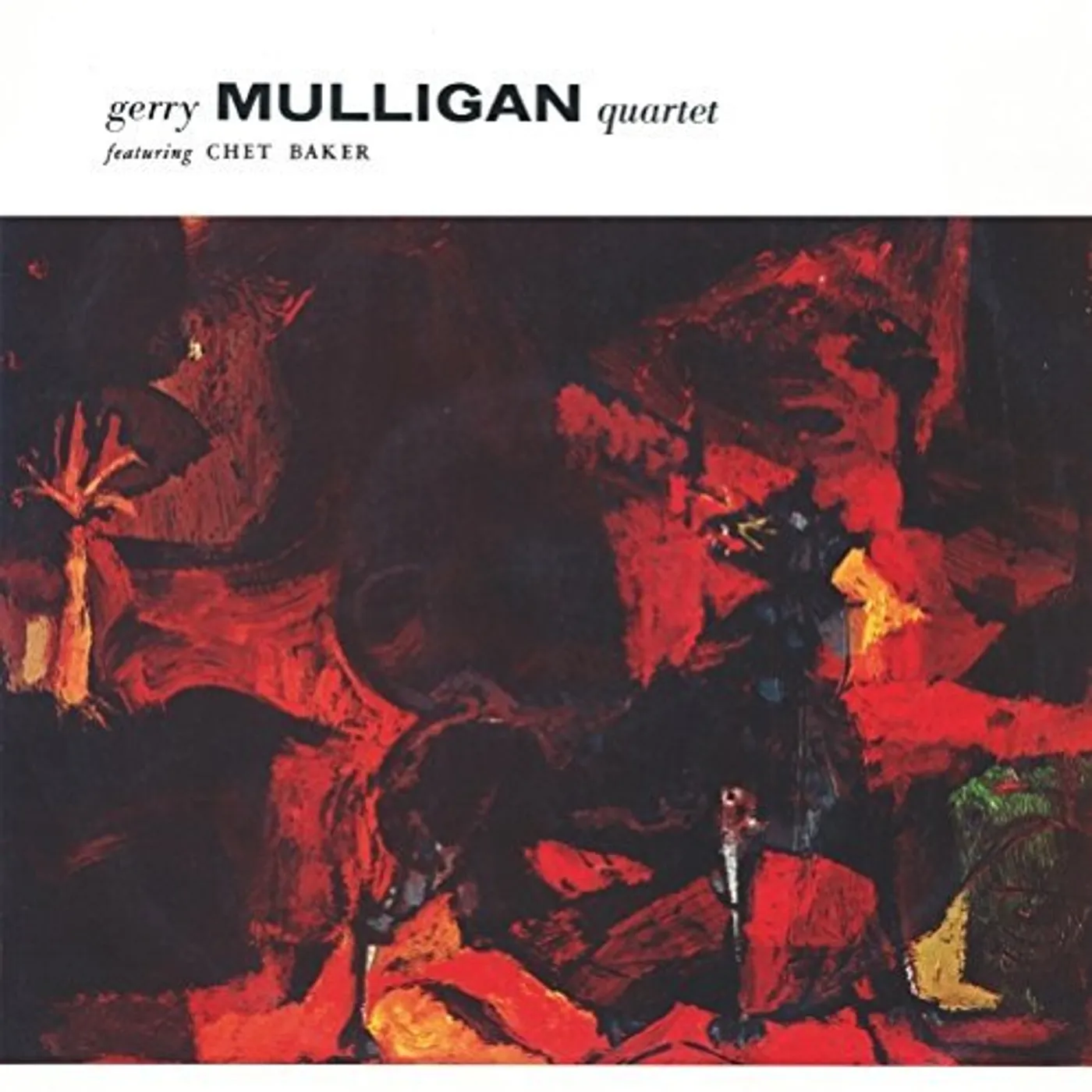 Gerry Mulligan Quartet FEATURING CHET BAKER Vinyl Record - Italy Release