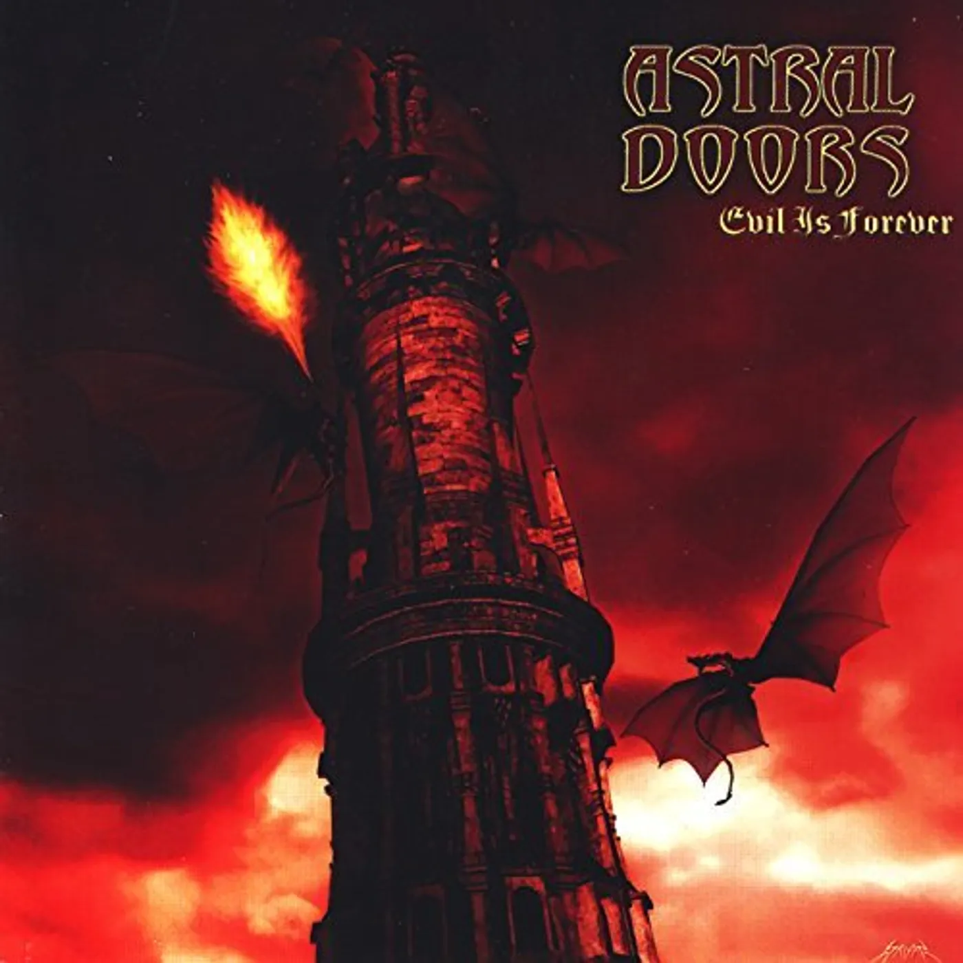 Astral Doors EVIL IS FOREVER CD
