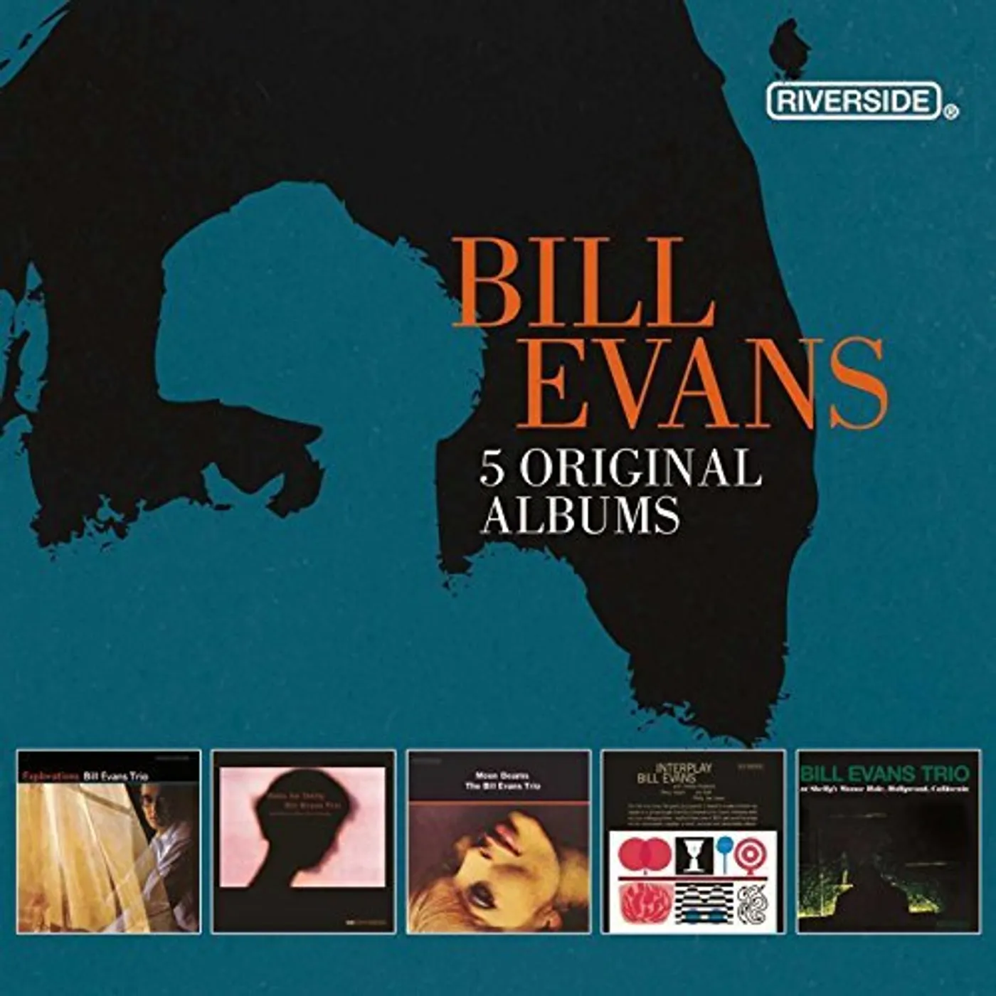 Bill Evans 5 ORIGINAL ALBUMS CD