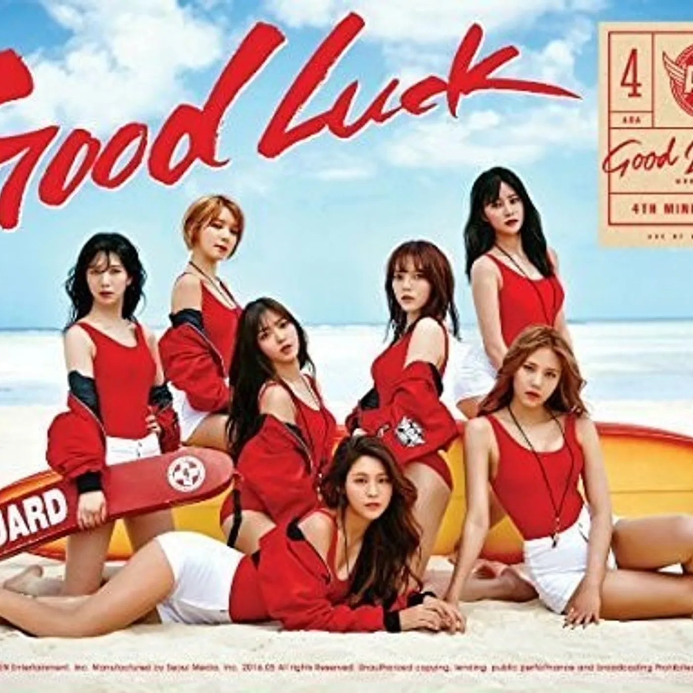 AOA GOOD LUCK - WEEK (A VERSION) CD