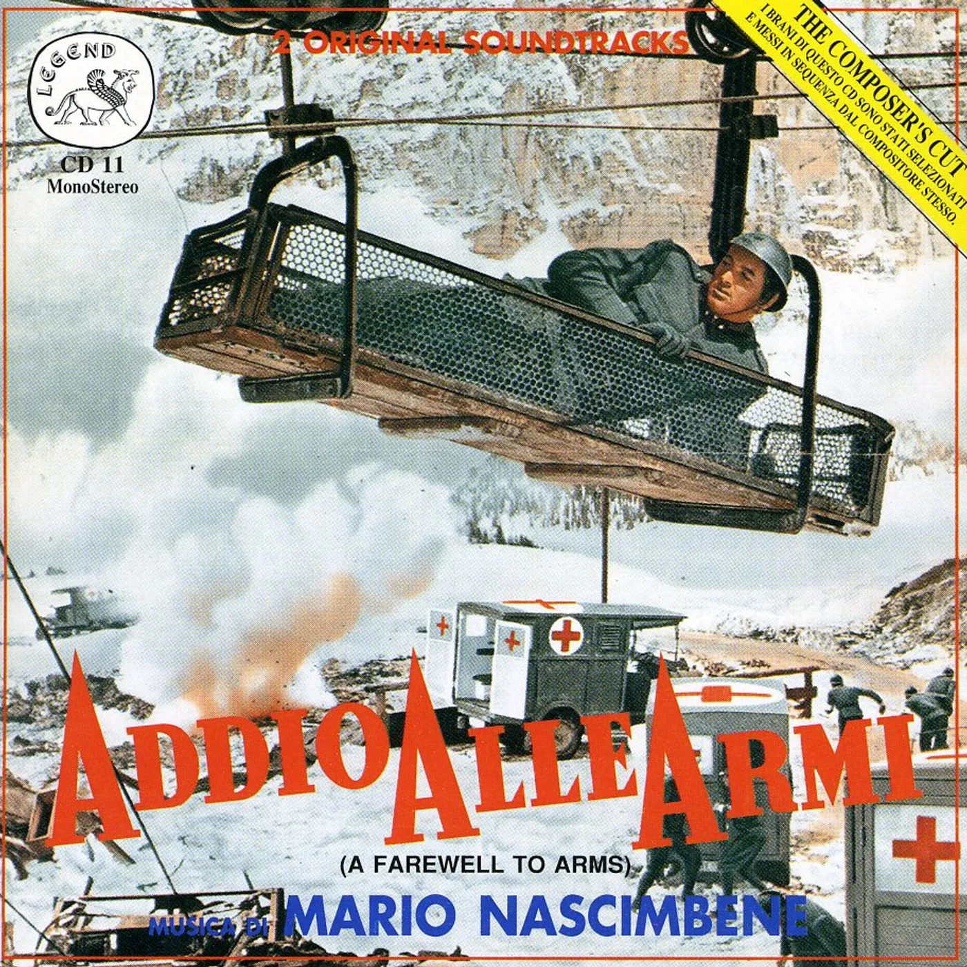 Mario Nascimbene ADDIO ALLE ARMI/CONTESSA SCA / Original Soundtrack CD