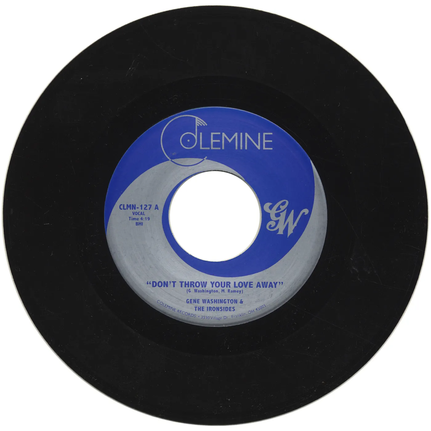 Gene Washington Don't Throw Your Love Away Vinyl Record