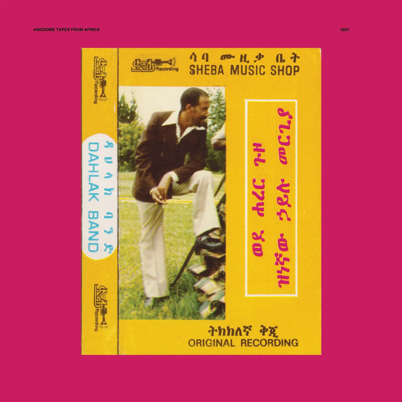 HAILU MERGIA AND DAHLAK BAND Wede Harer Guzo Vinyl Record