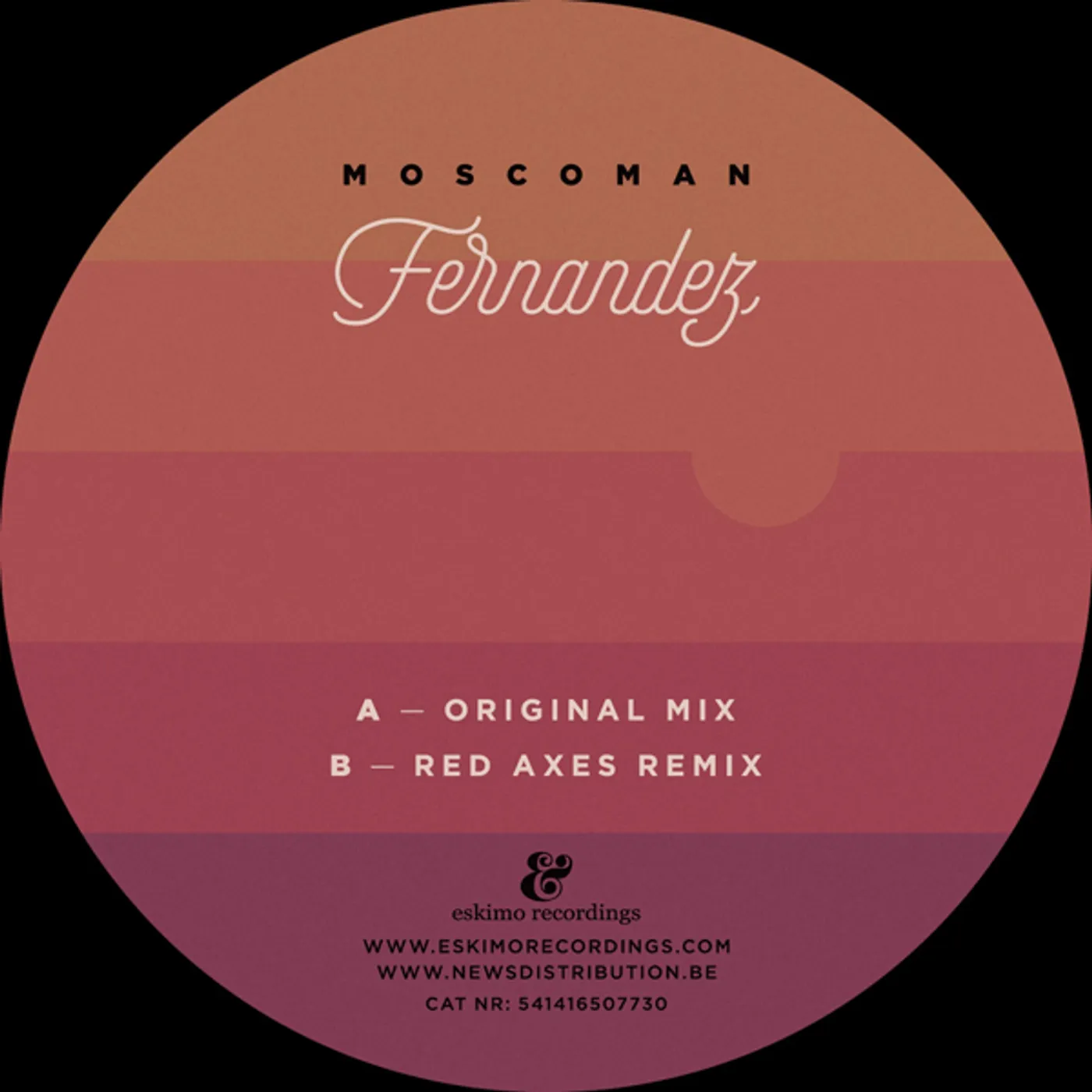 Moscoman FERNANDEZ (RED AXES REMIX) Vinyl Record