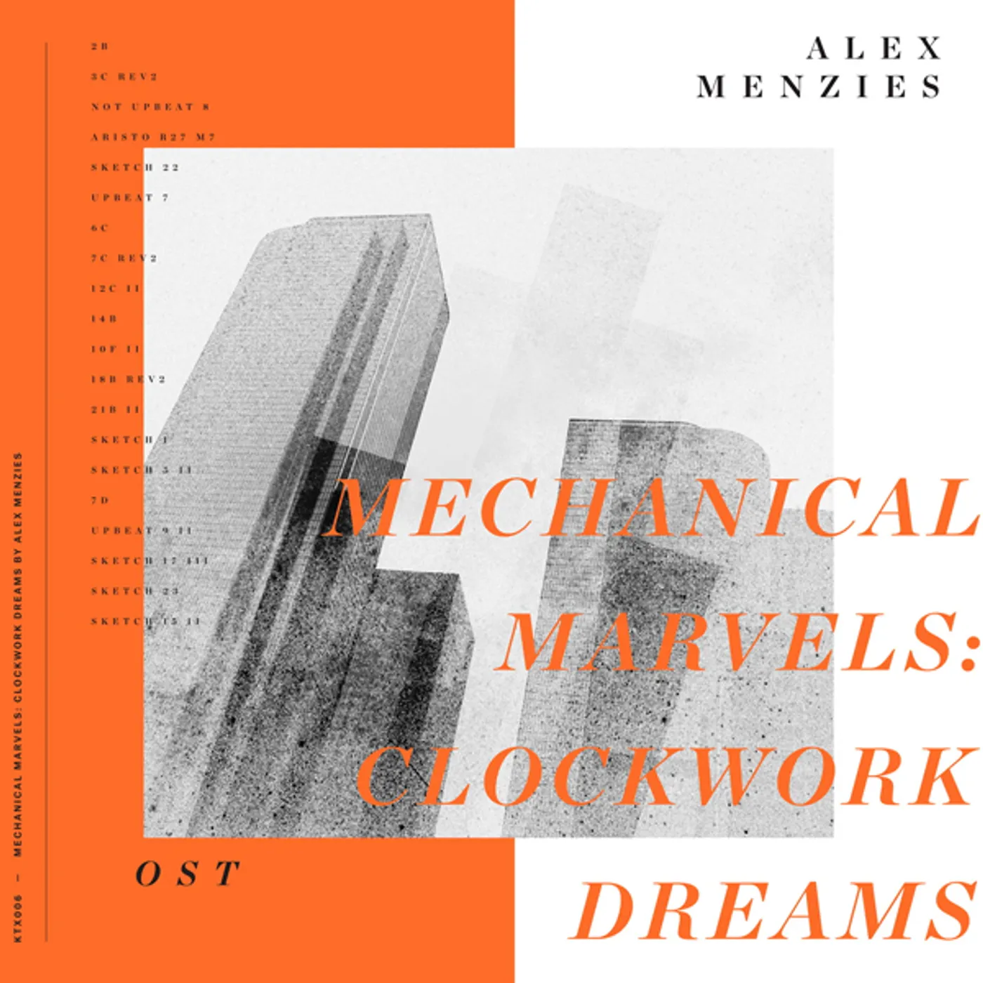 Alex Menzies Mechanical Marvels: Clockwork Dreams Vinyl Record