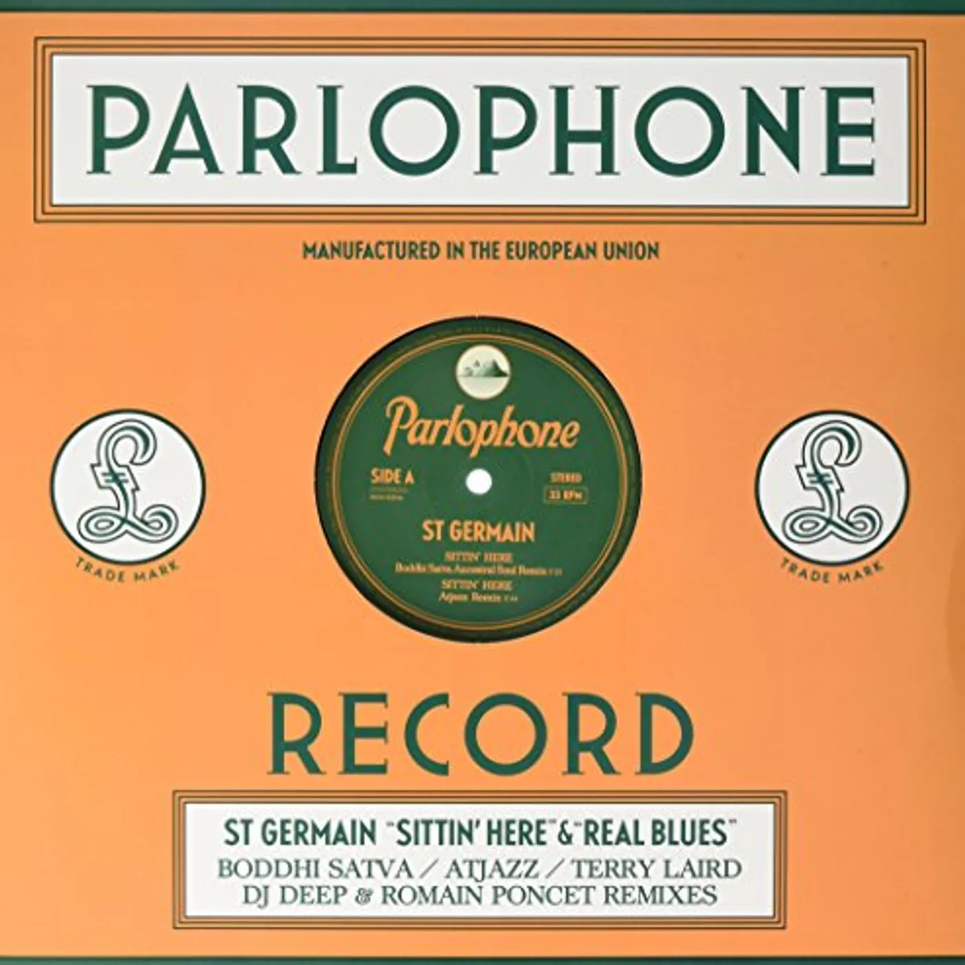 St Germain SITTIN HERE (REMIXES) (FRA) Vinyl Record