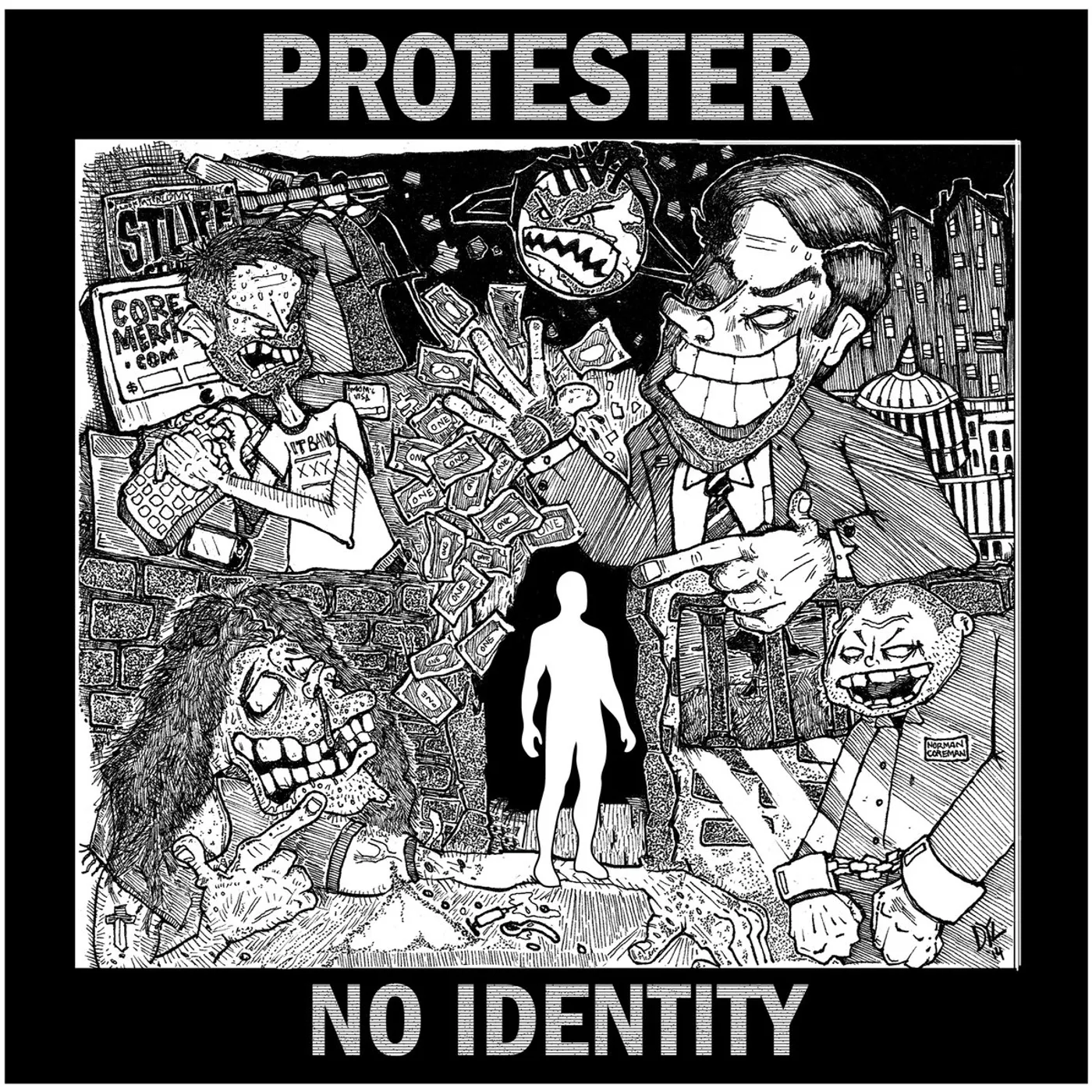 Protester No Identity Vinyl Record