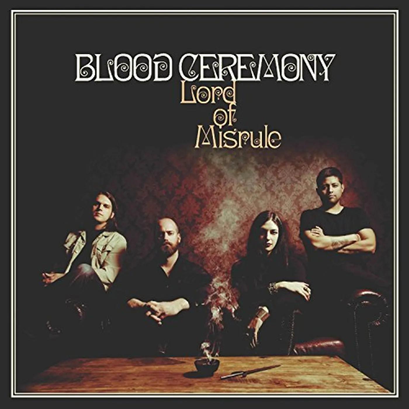 Blood Ceremony LORD OF MISRULE (RED VINYL) Vinyl Record