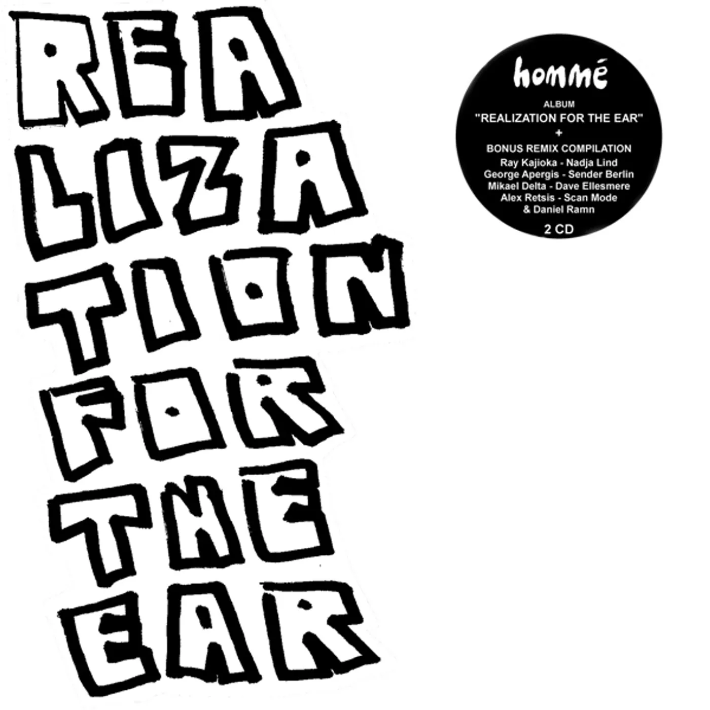 Homme REALIZATION FOR THE EAR + REMIXES - INTERPRETATIOS CD