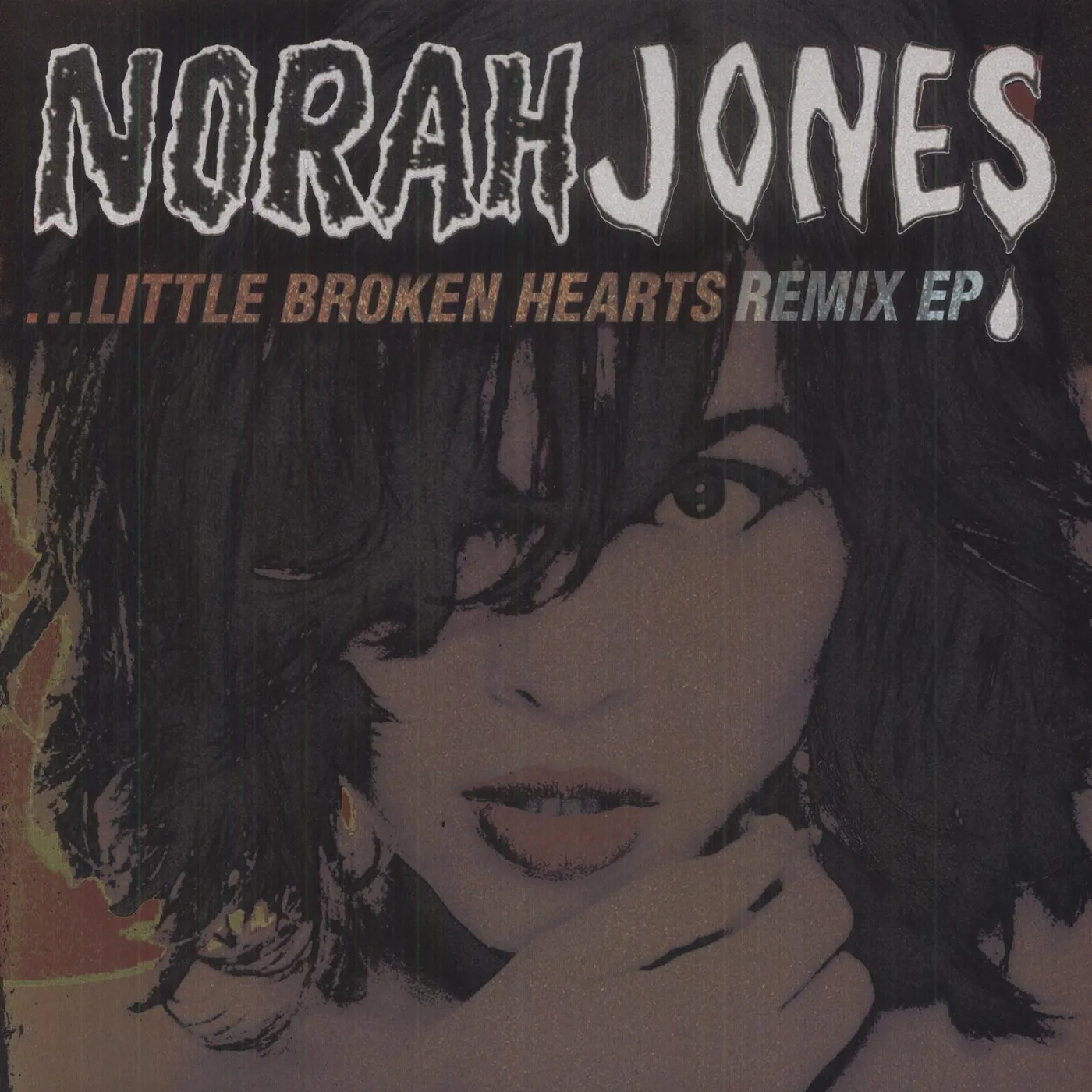 Norah Jones LITTLE BROKEN HEARTS REMIX EP Vinyl Record - 10 Inch Single, Canada Release