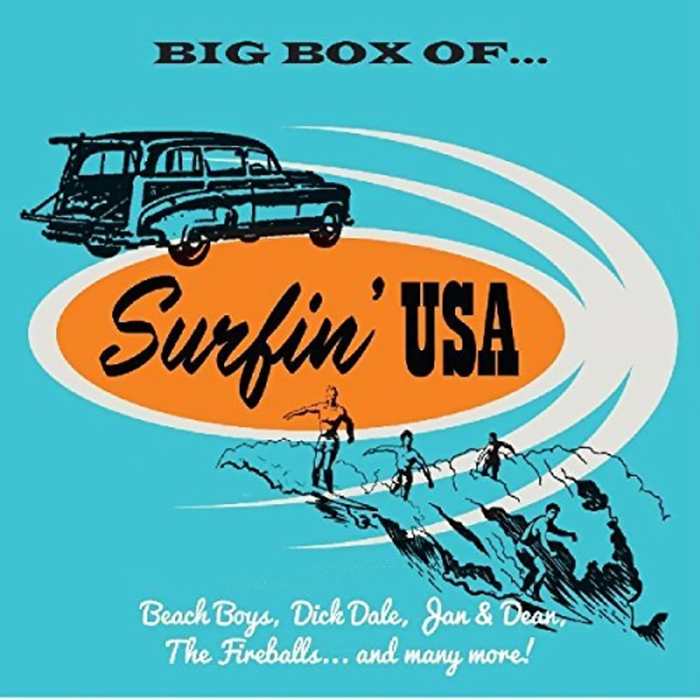 Various Artists  BIG BOX OF SURFIN USA CD