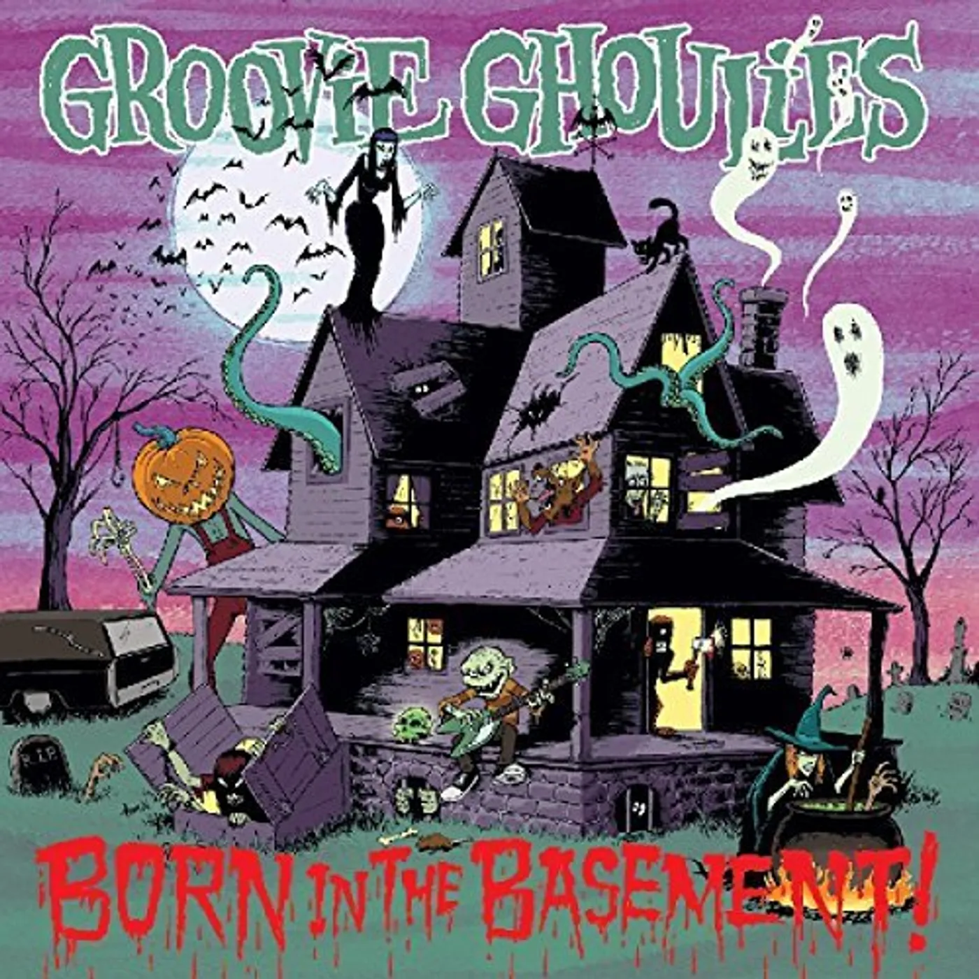 Groovie Ghoulies Born In The Basement Vinyl Record