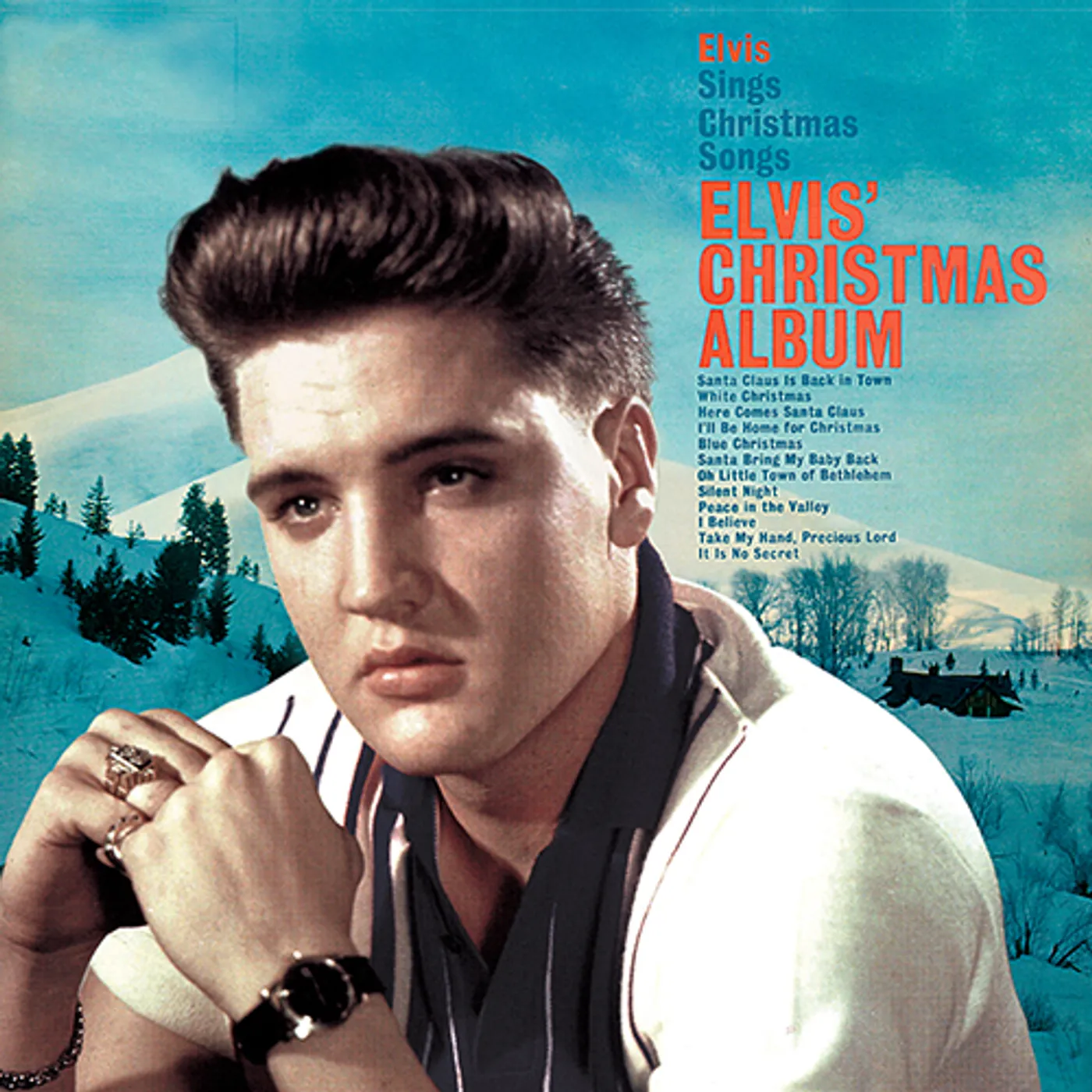 Elvis Presley' CHRISTMAS ALBUM Vinyl Record - Limited Edition, 180 Gram Pressing, White Vinyl