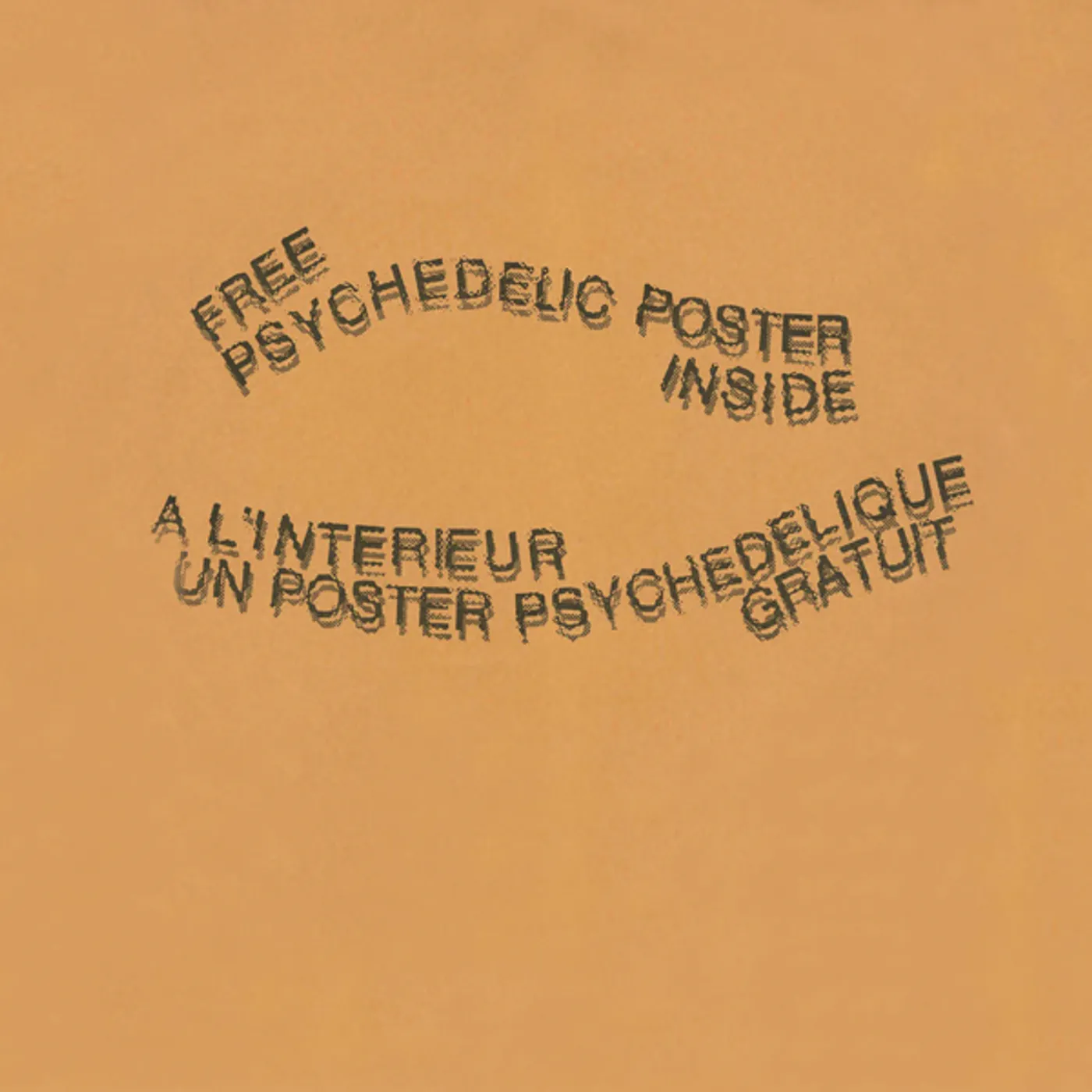 Intersystems Free Psychedelic Poster Inside Vinyl Record