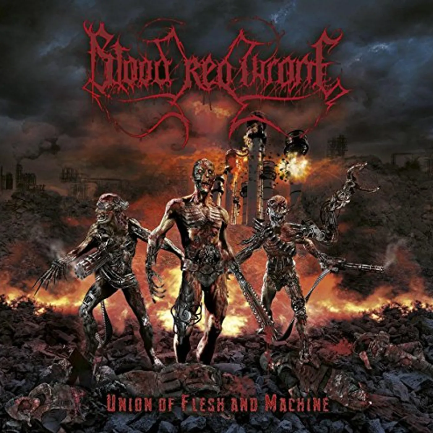 Blood Red Throne UNION OF FLESH & MACHINE CD