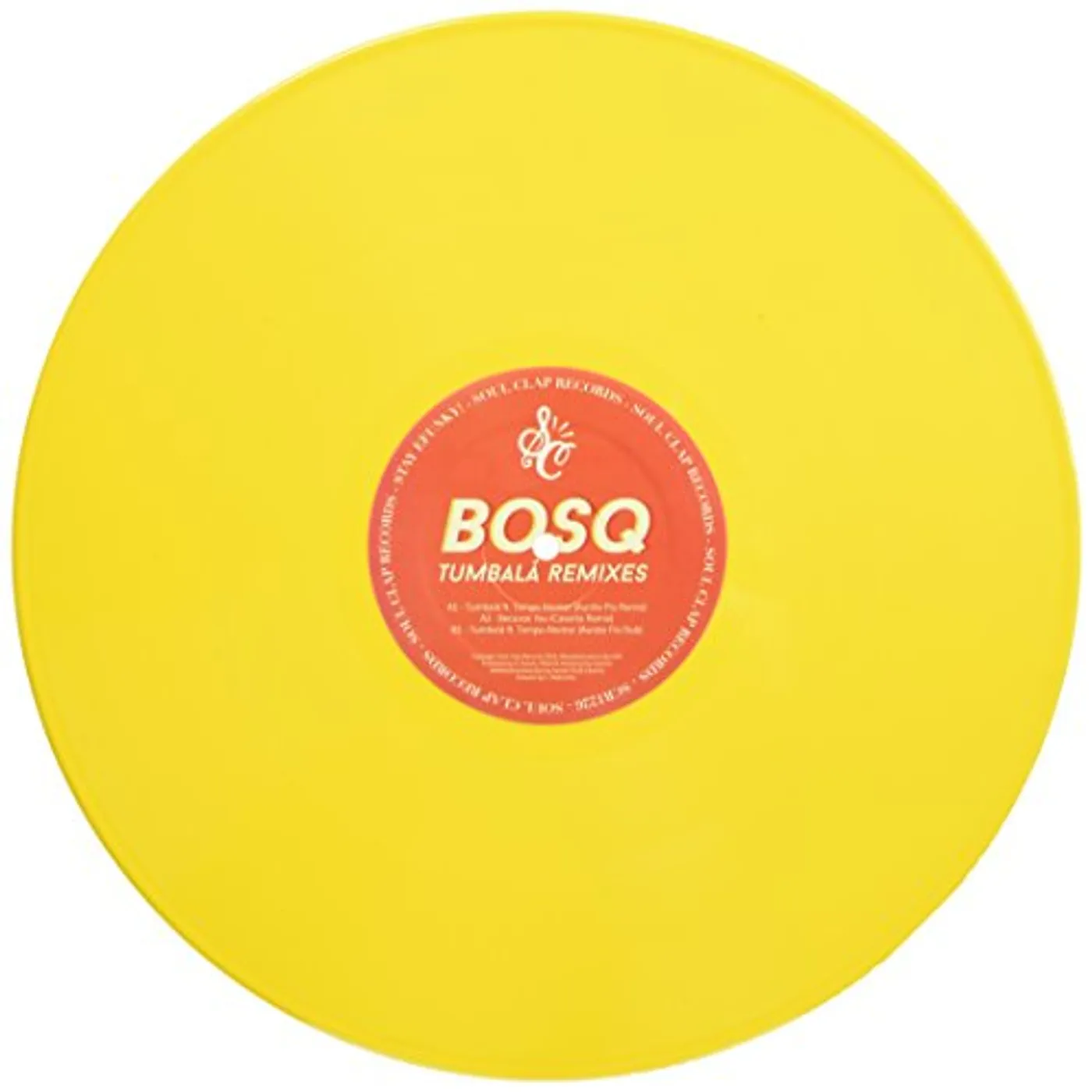 Bosq Of Whiskey Barons TUMBALA REMIX EP Vinyl Record