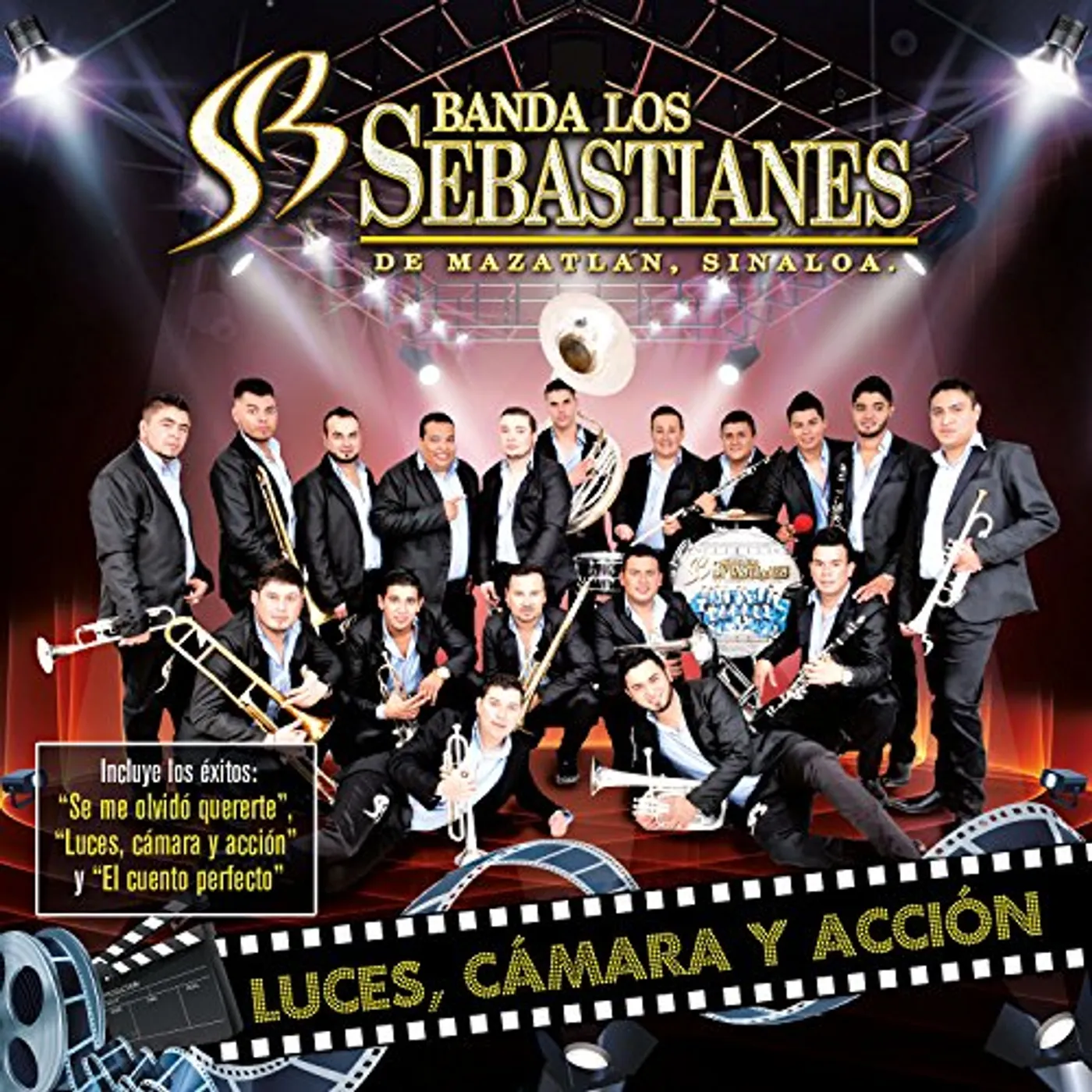 Banda Los Sebastianes LUCES CAMARA Y ACCION CD
