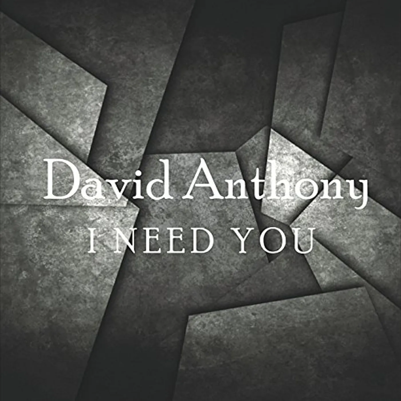 David Anthony I NEED YOU CD
