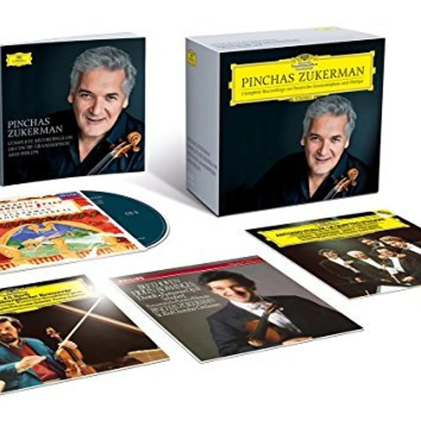 Pinchas Zukerman ZUKERMAN: COMPLETE RECORDINGS ON DEUTSCHE GRAMMOPH CD