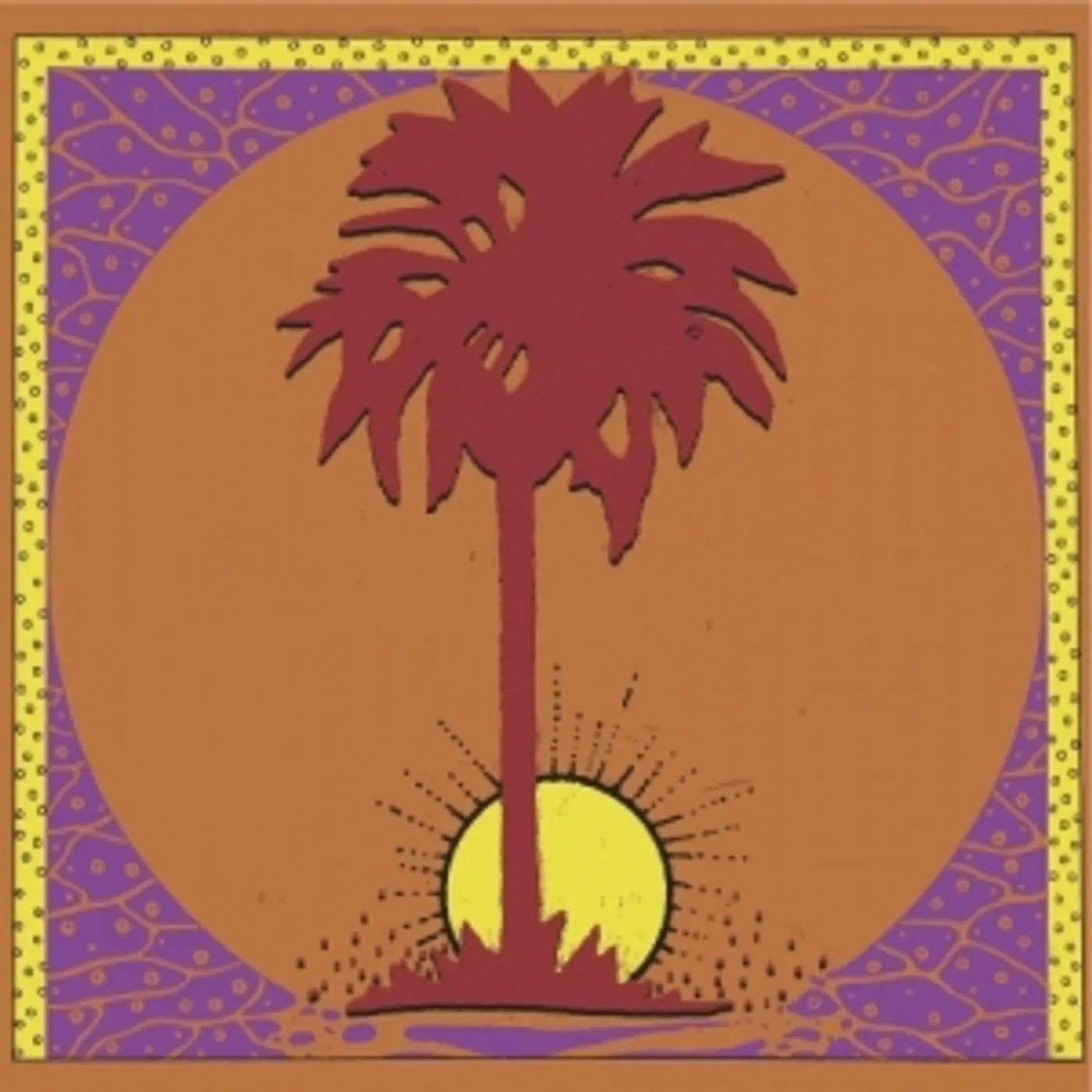 Coca Leaf Deep Marble Sunrise Vinyl Record