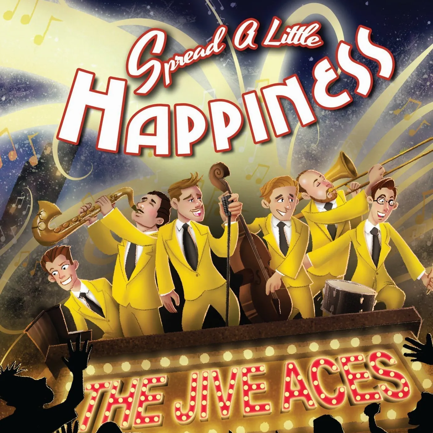 The Jive Aces SPREAD A LITTLE HAPPINESS CD