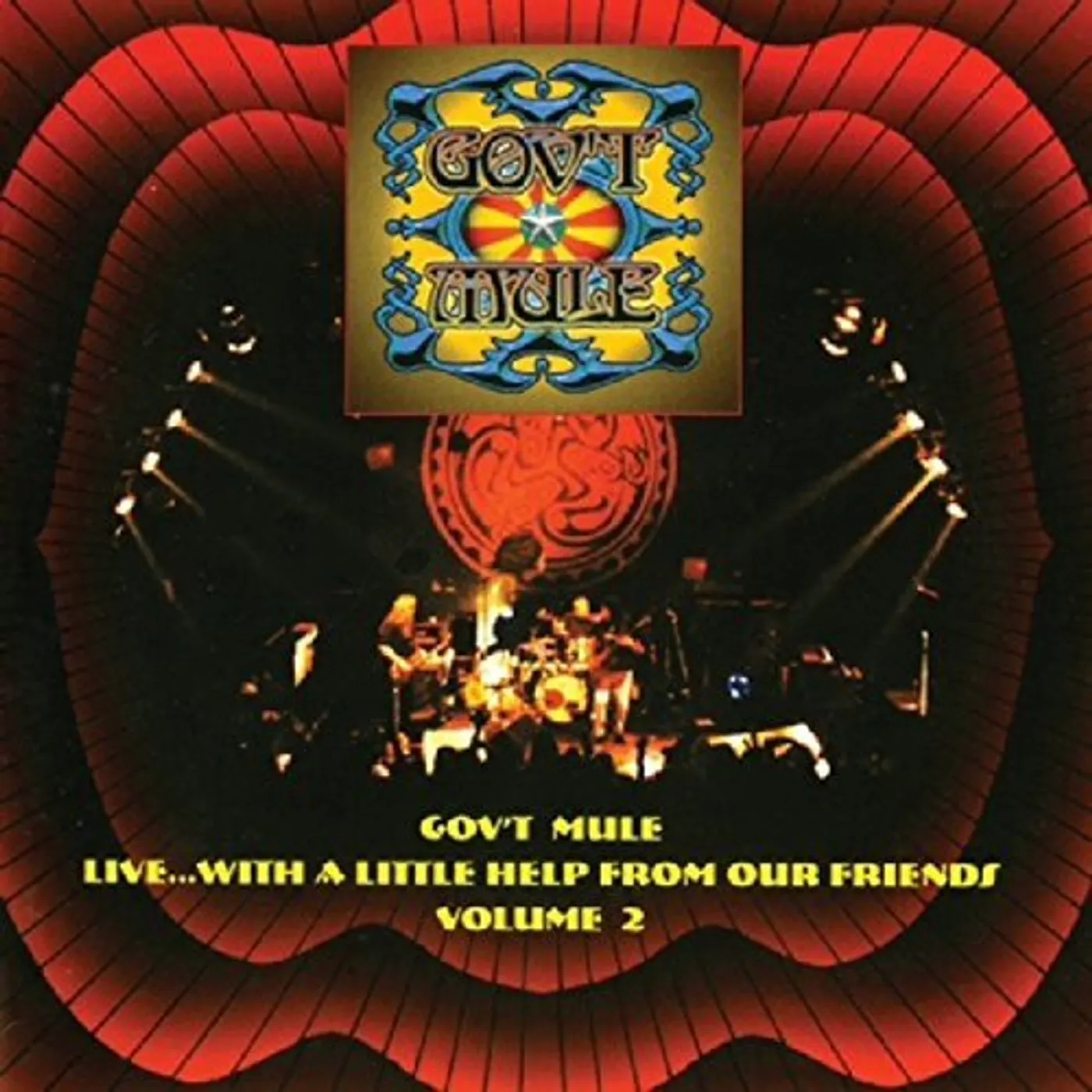Gov't Mule LIVE WITH A LITTLE HELP FROM OUR FRIENDS 2 CD