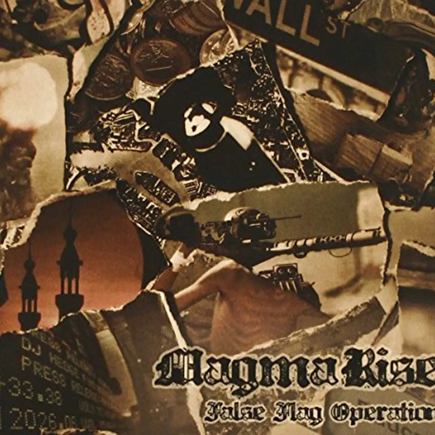 Magma Rise FALSE FLAG OPERATION / MAN IN THE MAZE CD