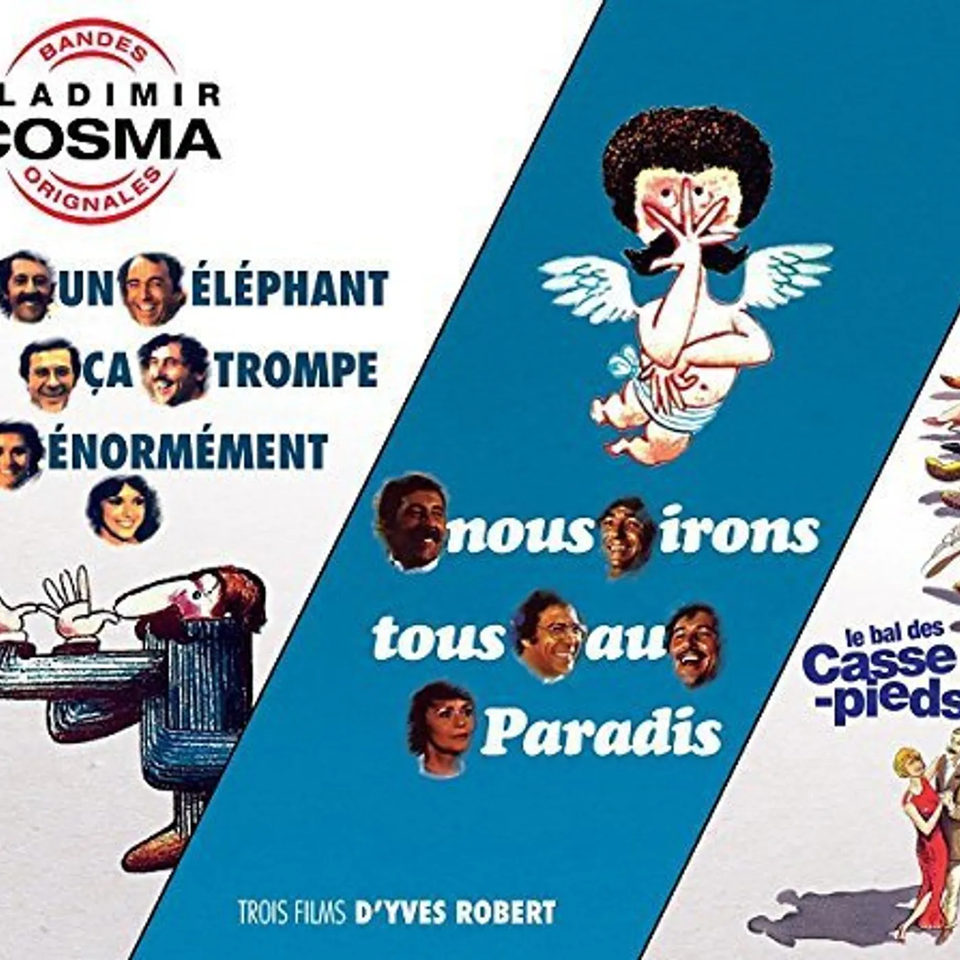 Vladimir Cosma UN ELEPHANT CA TROMPE ENORMEMENT / Original Soundtrack CD