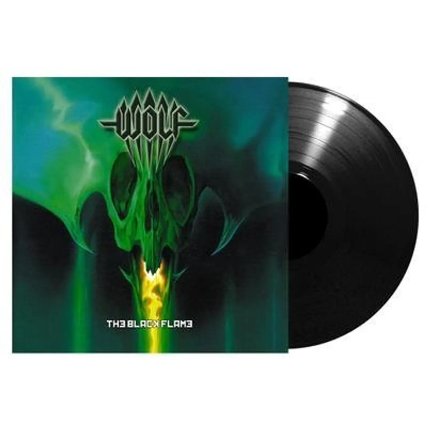 Wolf BLACK FLAME Vinyl Record