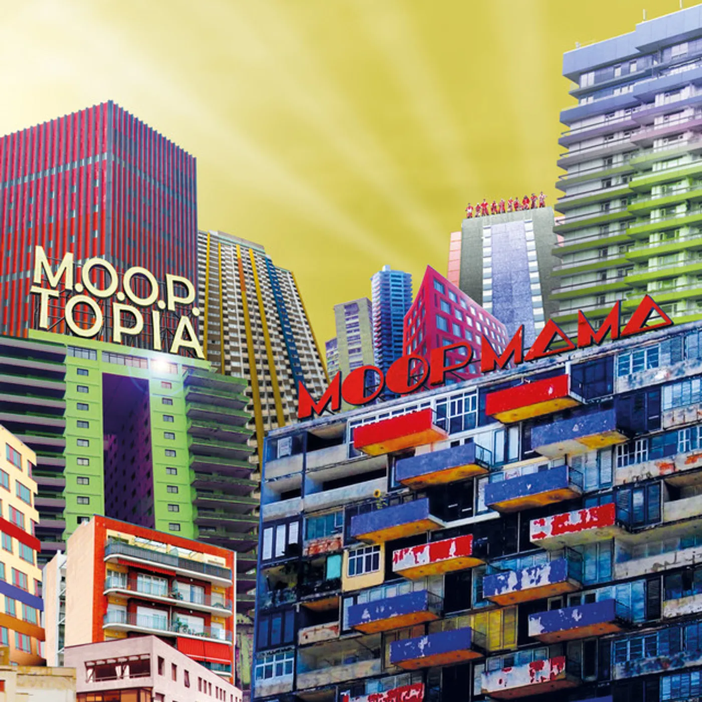 Moop Mama M.O.O.P.Topia Vinyl Record