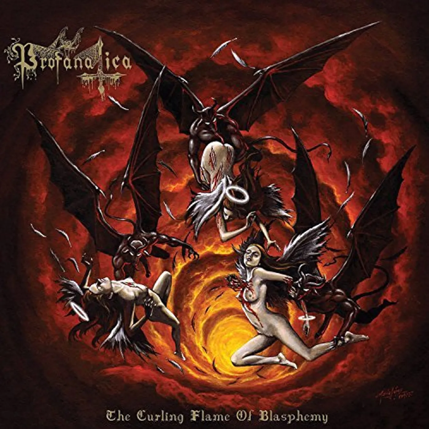 Profanatica CURLING FLAME OF BLASPHEMY CD