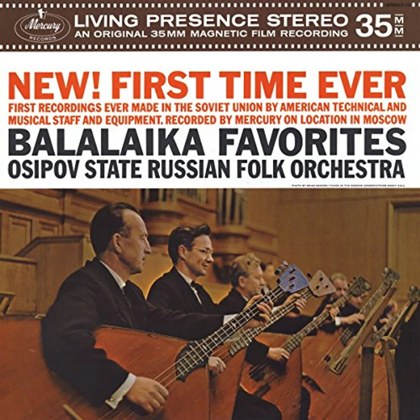 Osipov State Russian Folk Orchestra & Vitaly Gnutov BALALAIKA FAVOURITES Vinyl Record