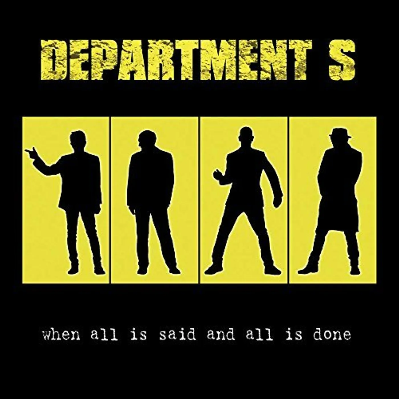 Department S WHEN ALL IS SAID AND ALL IS DONE CD