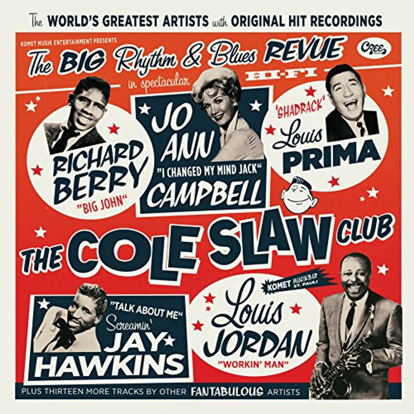 COLE SLAW CLUB: BIG RHYTHM & BLUES REVUE / VARIOUS Vinyl Record