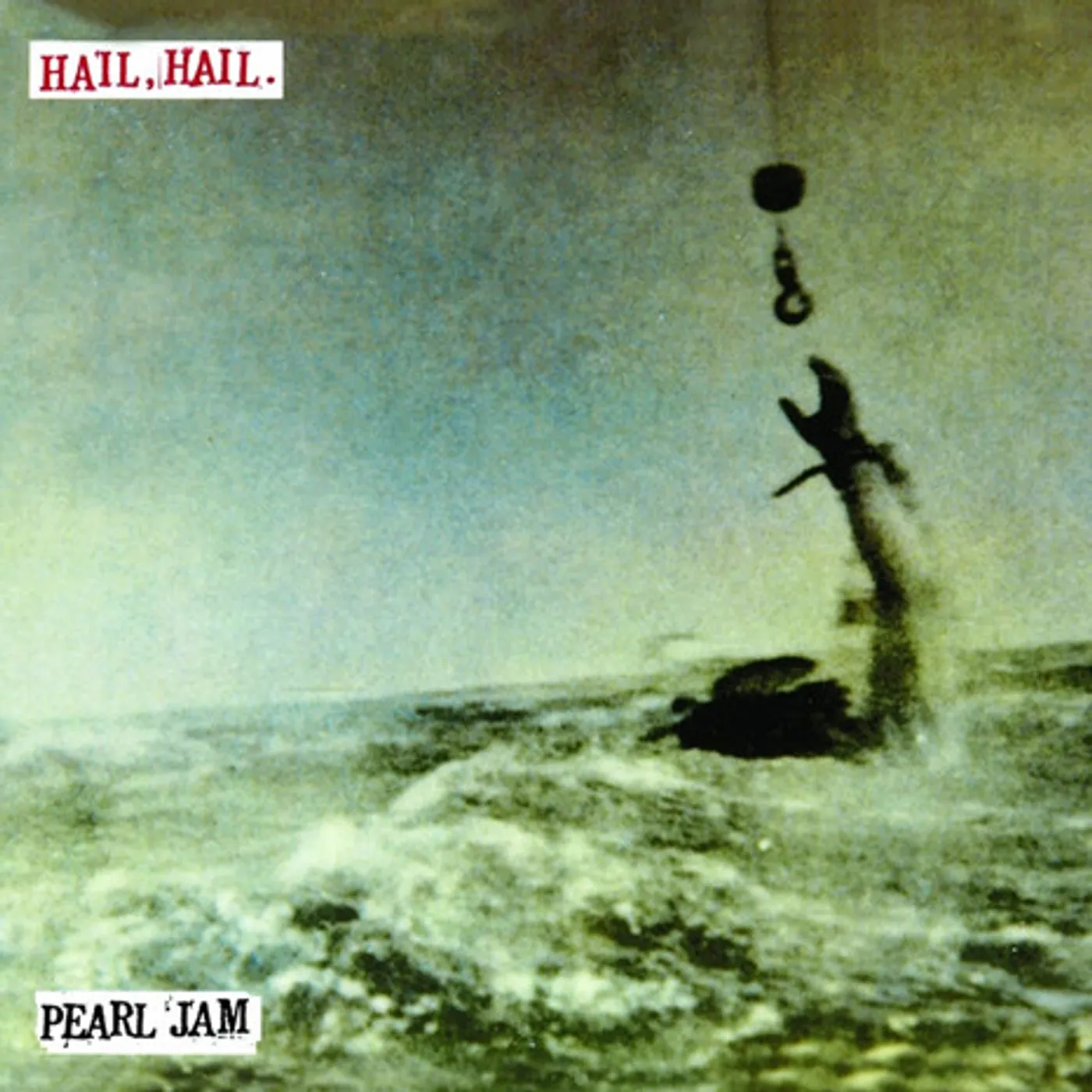 Pearl Jam HAIL HAIL / BLACK RED YELLOW Vinyl Record