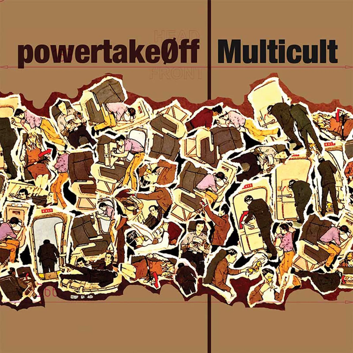 Power Take Off / Multicult  Split Vinyl Record