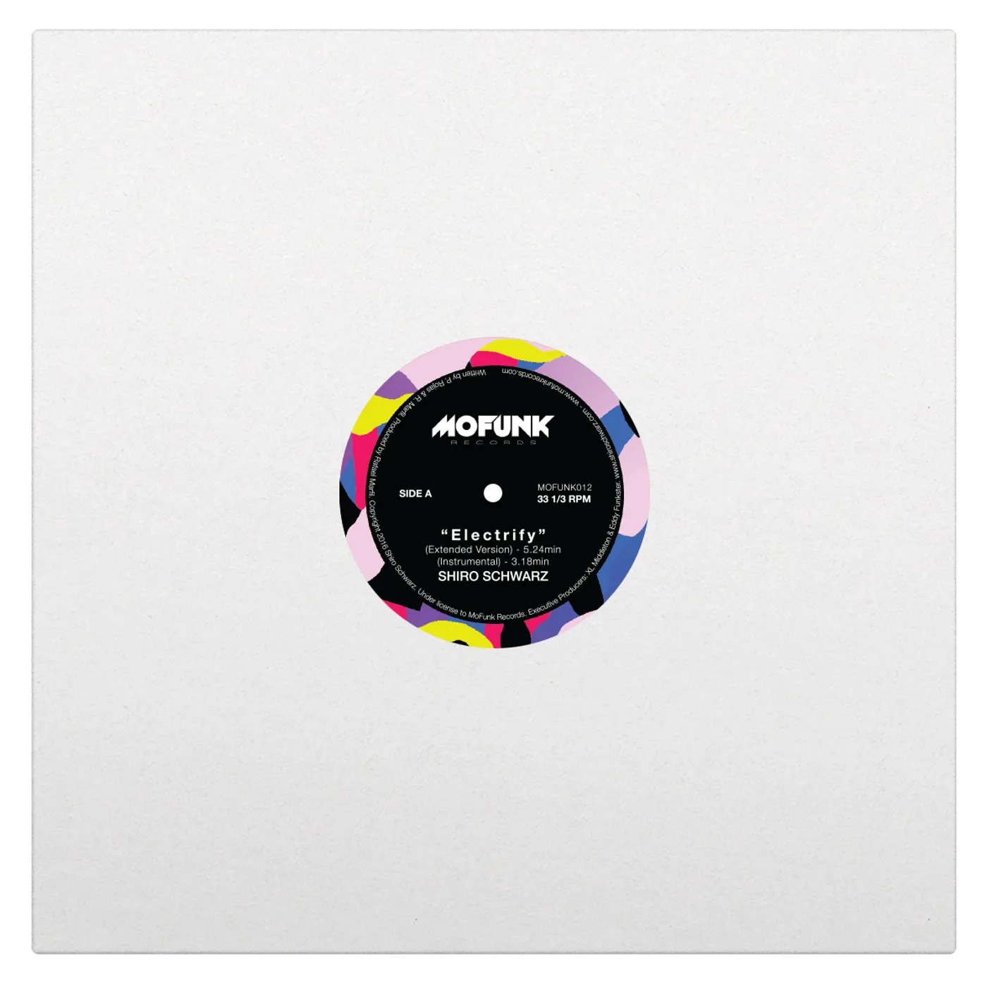 Shiro Schwarz ELECTRIFY / BREEZE Vinyl Record