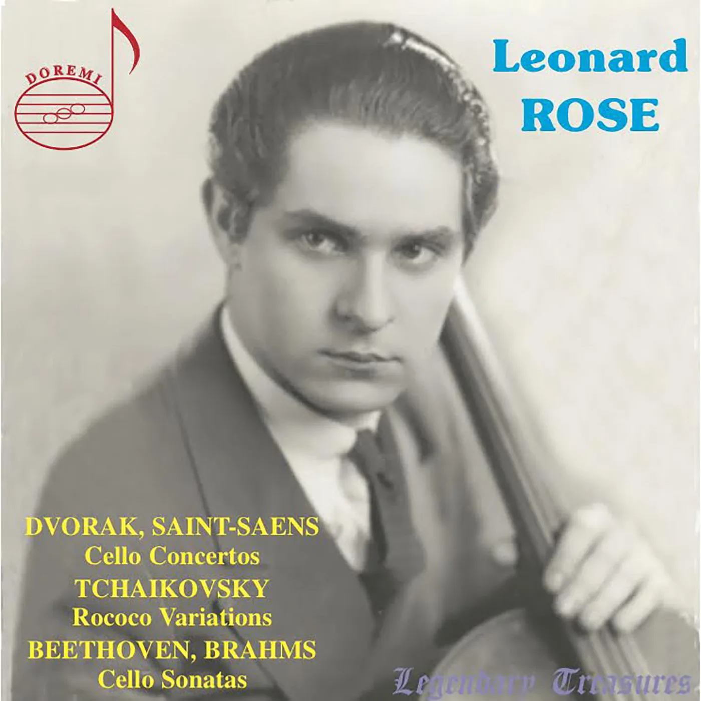 Leonard Rose CELLO CONCERTOS CD