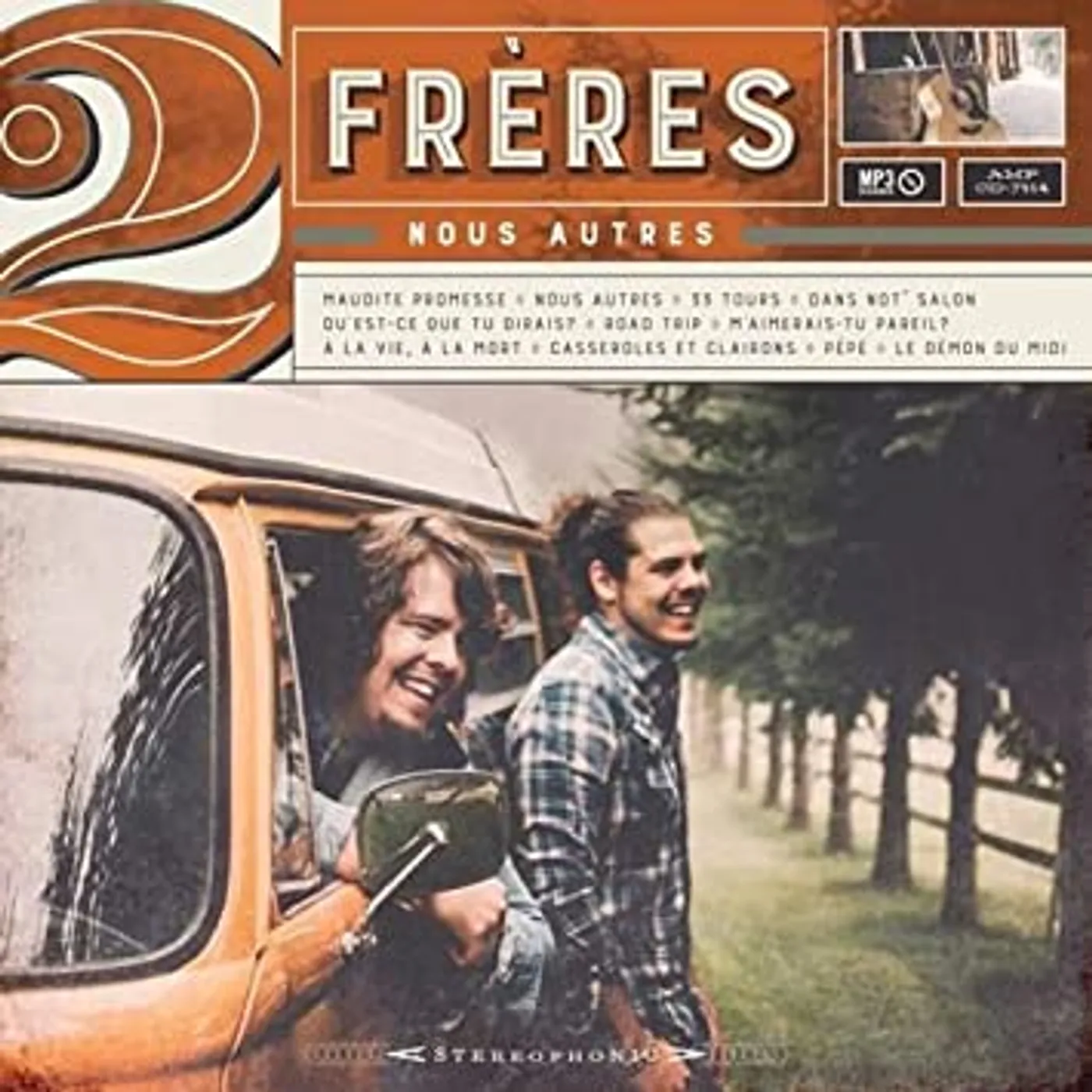 2 FRERES Nous Autres Vinyl Record