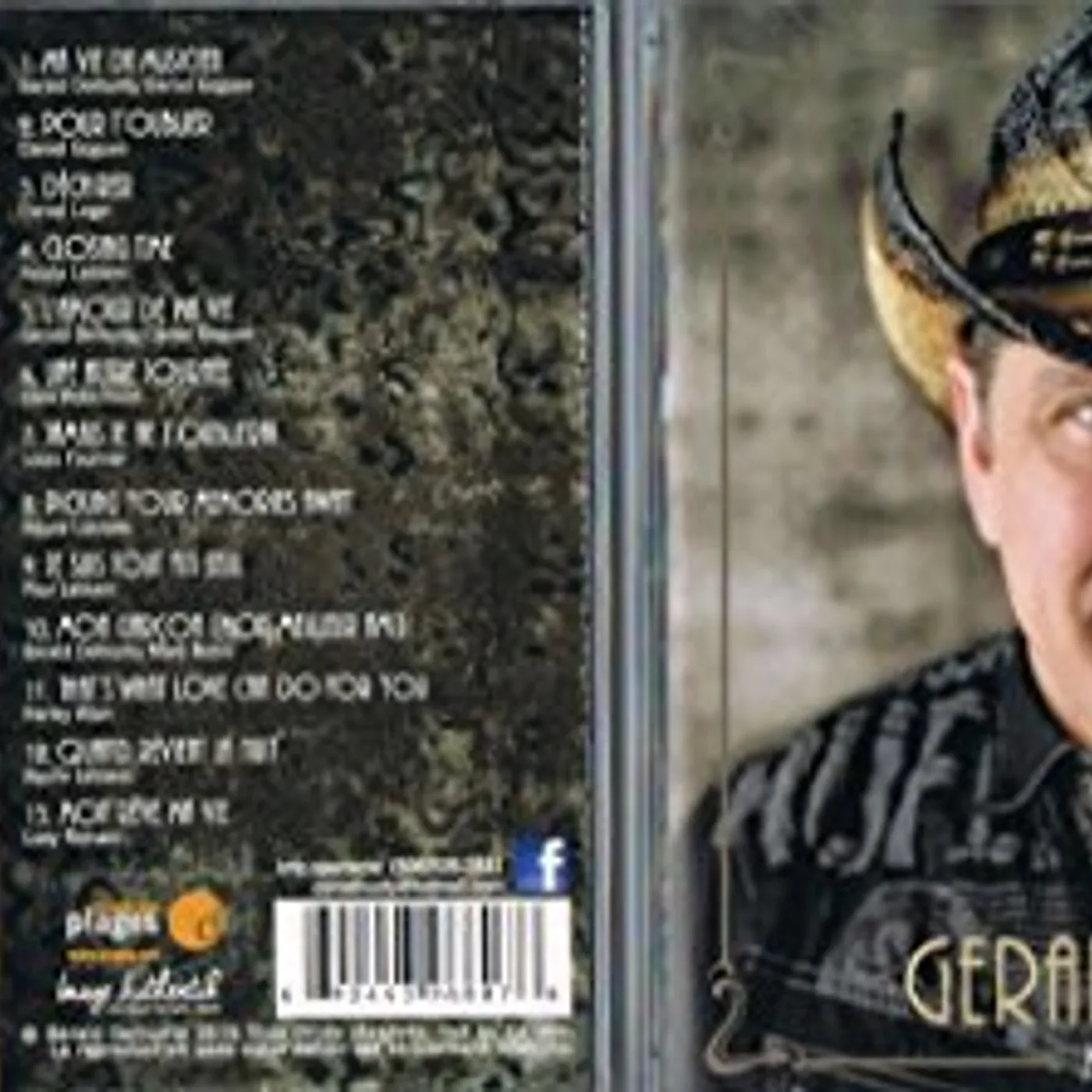Gerald Delhunty MA VIE DE MUSICIEN CD