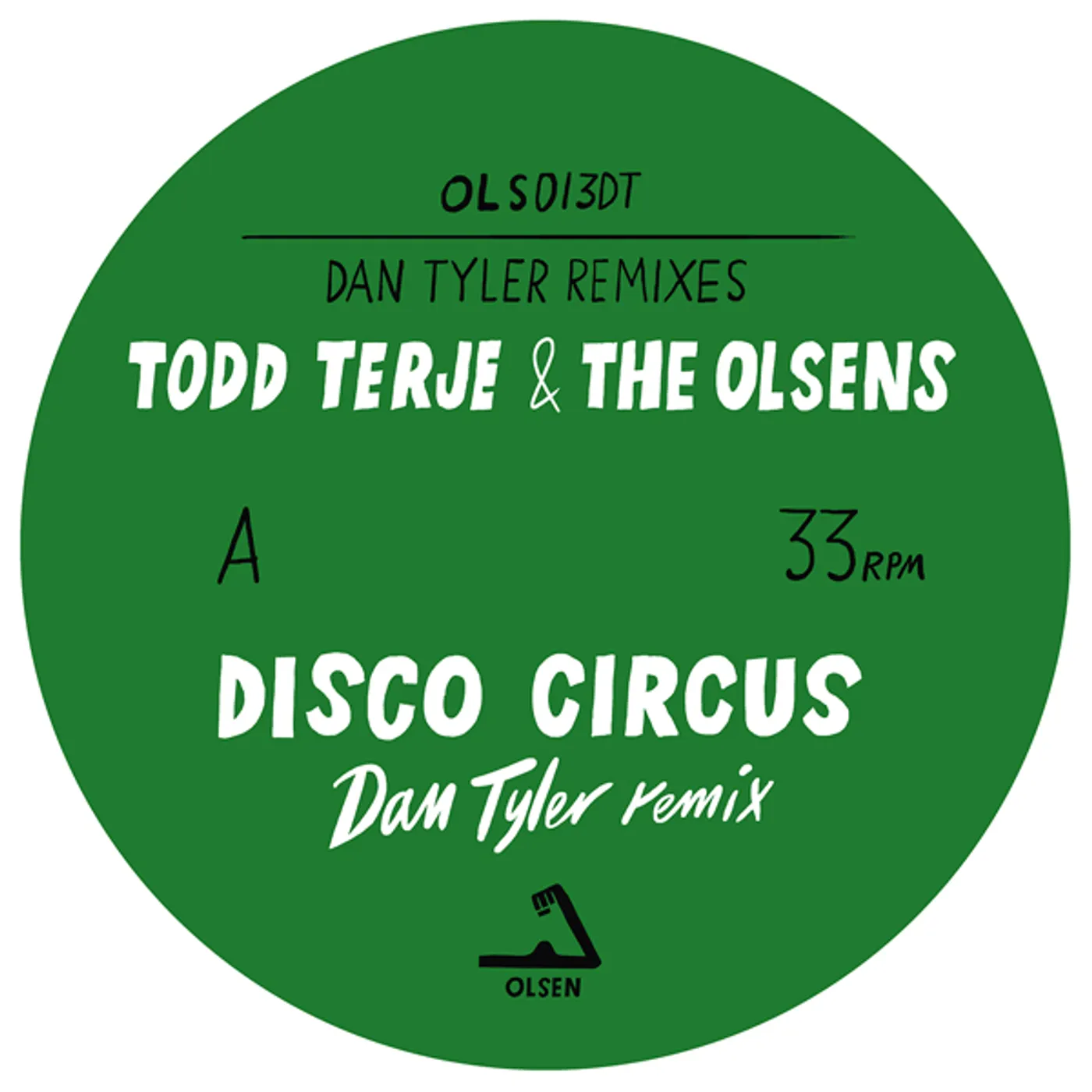Todd Terje & The Olsens Dan Tyler Remixes Vinyl Record