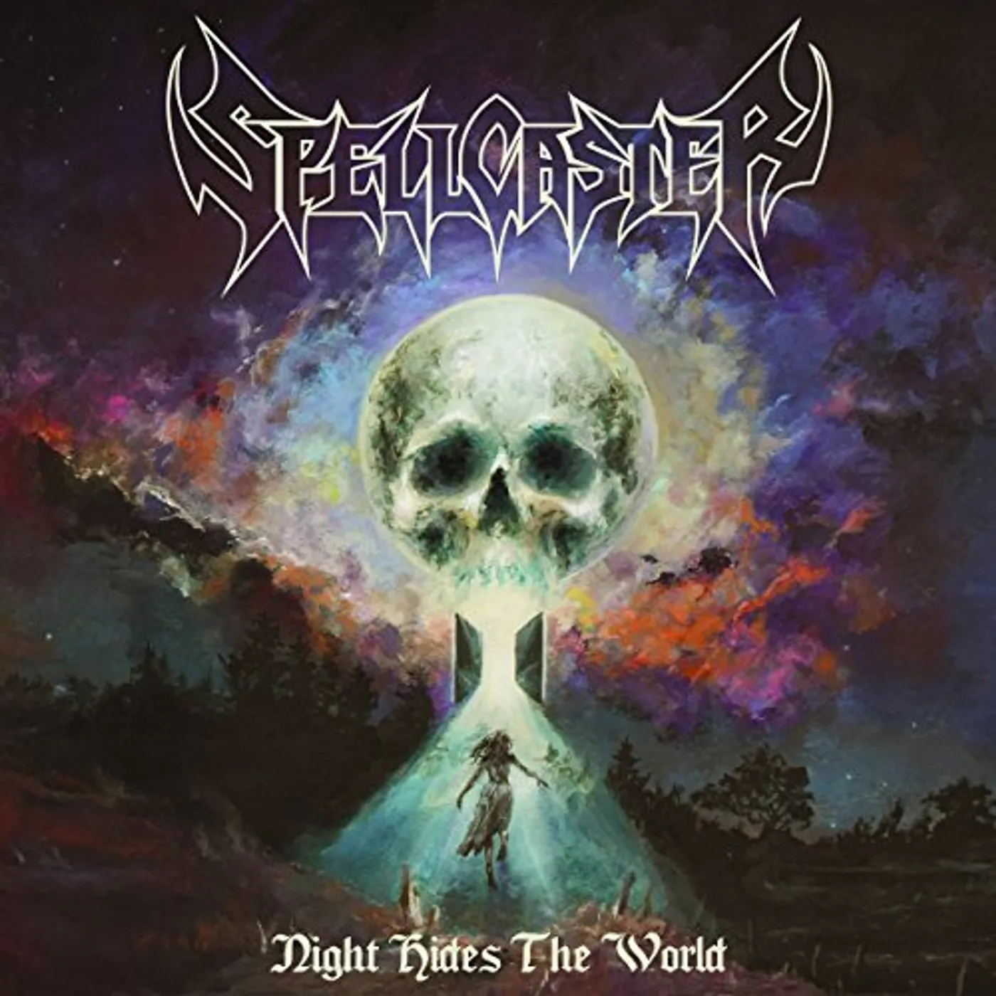 Spellcaster Night Hides The World Vinyl Record
