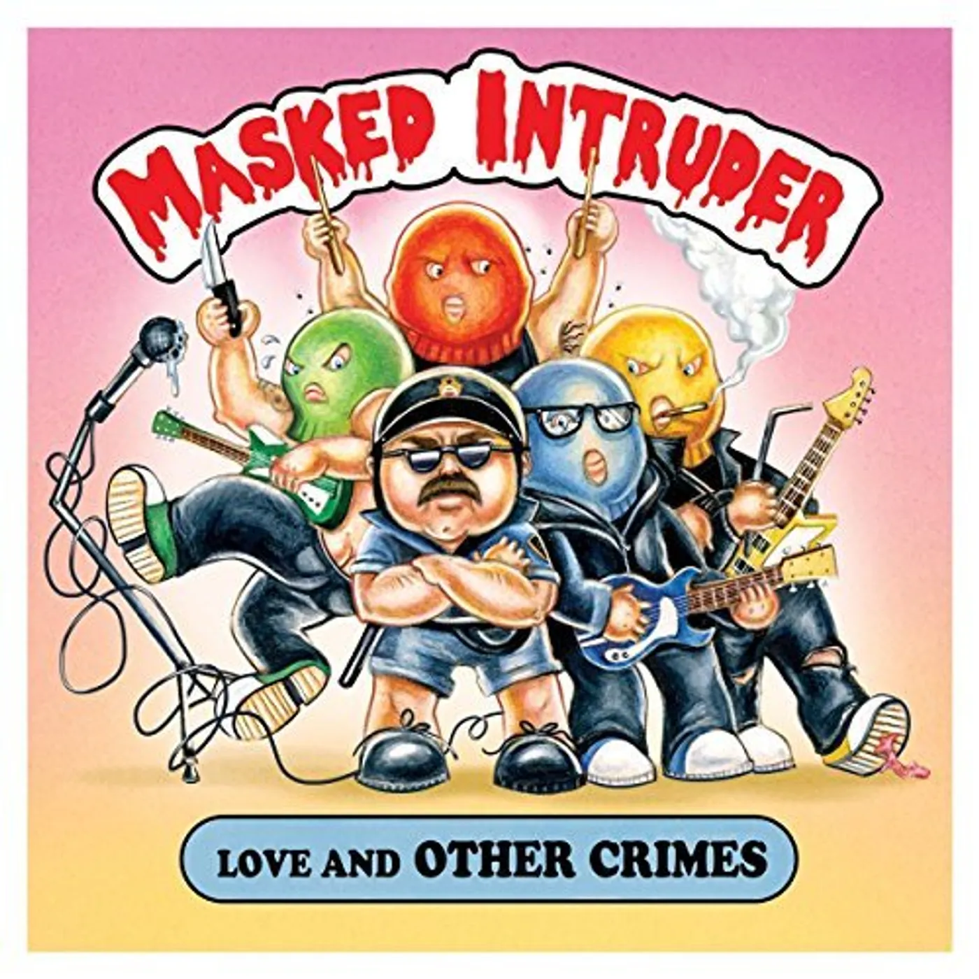 Masked Intruder Love and Other Crimes Vinyl Record