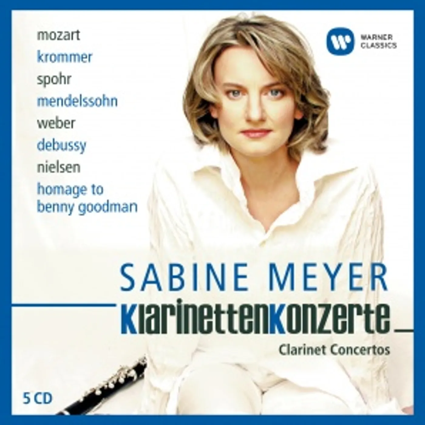 Sabine Meyer KLARINETTENKONZERTE CD