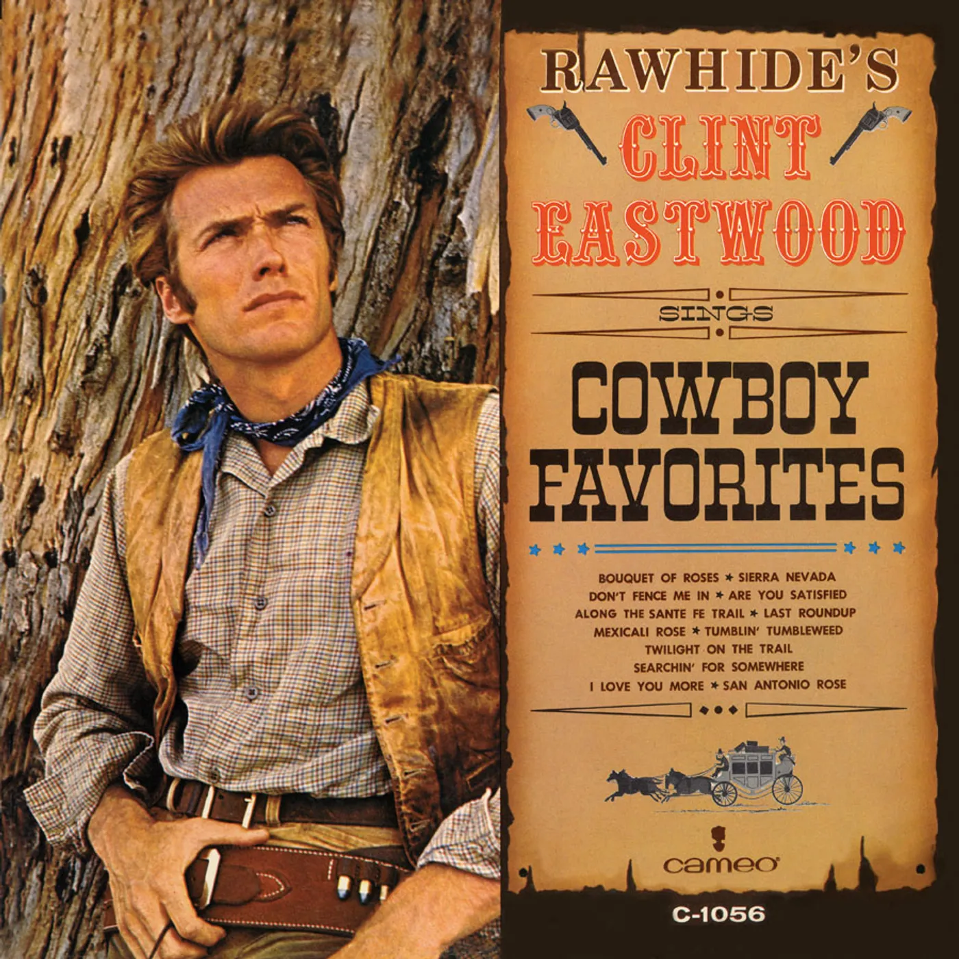 Rawhide's Clint Eastwood Sings Cowboy Favorites Vinyl Record
