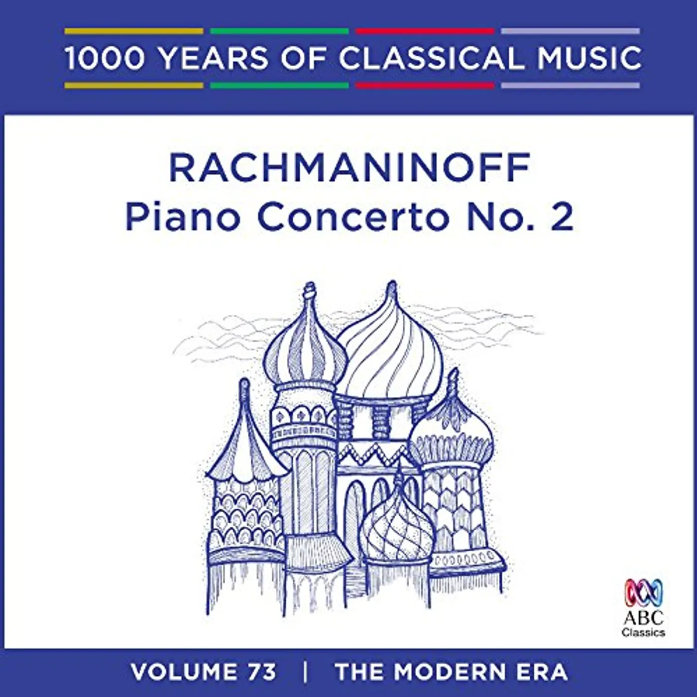 Sergei Rachmaninoff PIANO CONCERTO 2 - 1000 YEARS OF CD
