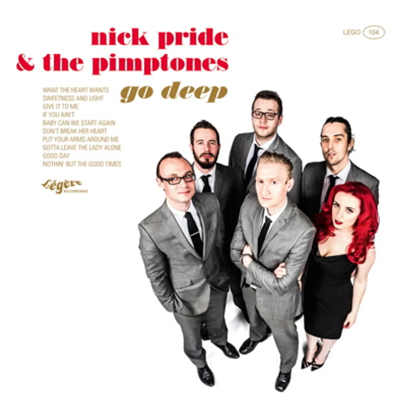 Nick Pride & The Pimptones Go Deep Vinyl Record