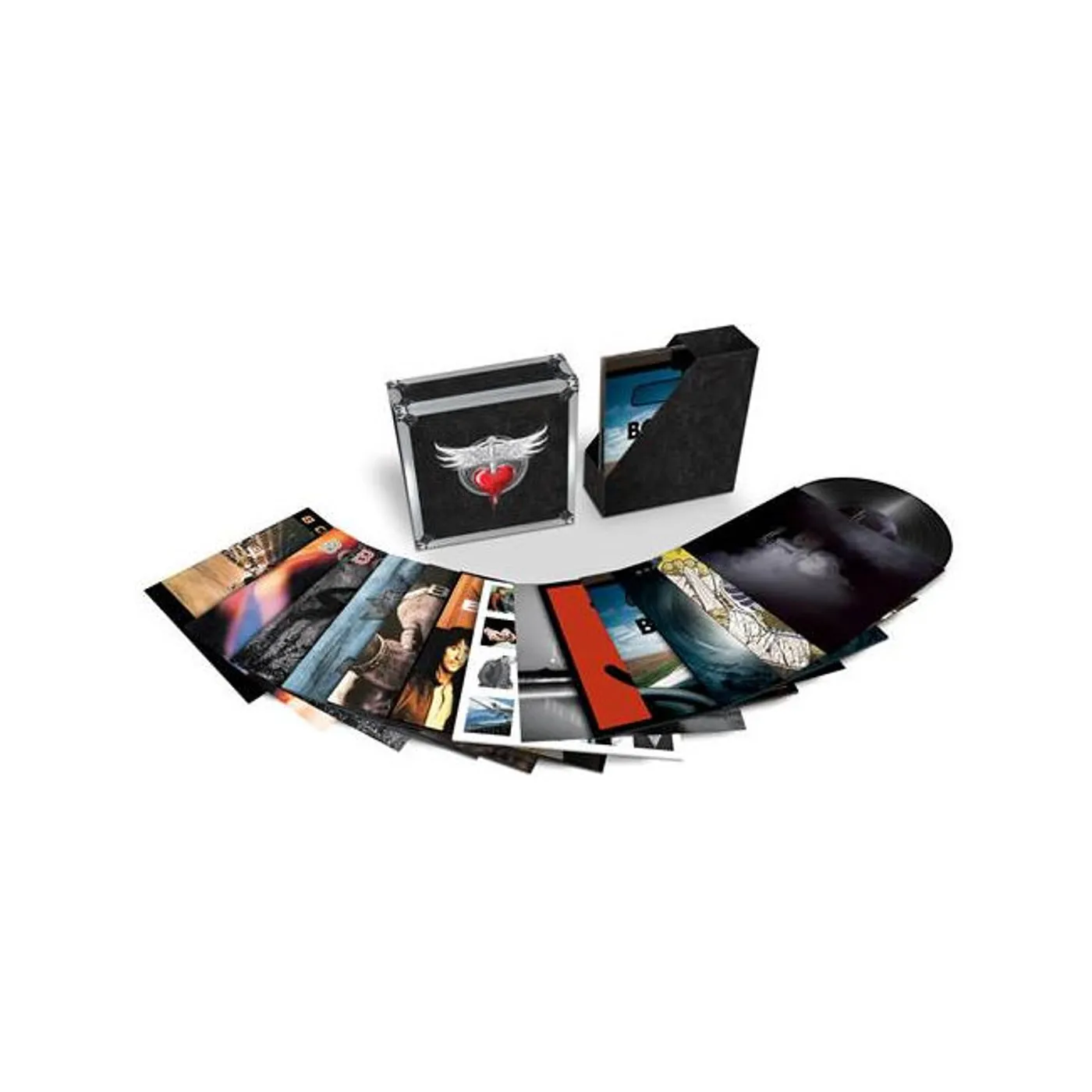 BON JOVI: THE ALBUMS (BOX) Vinyl Record - UK Release
