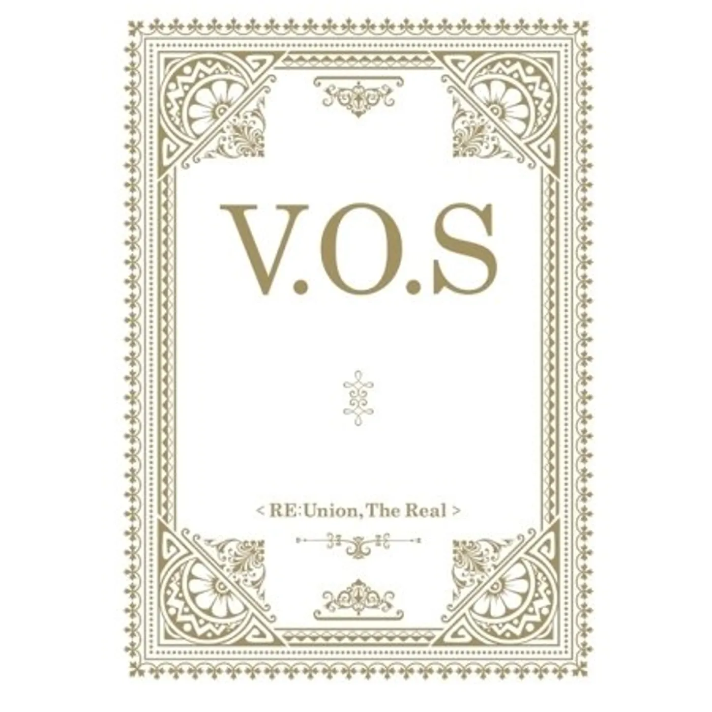 V.O.S RE:UNION THE REAL (1ST MINI ALBUM) CD