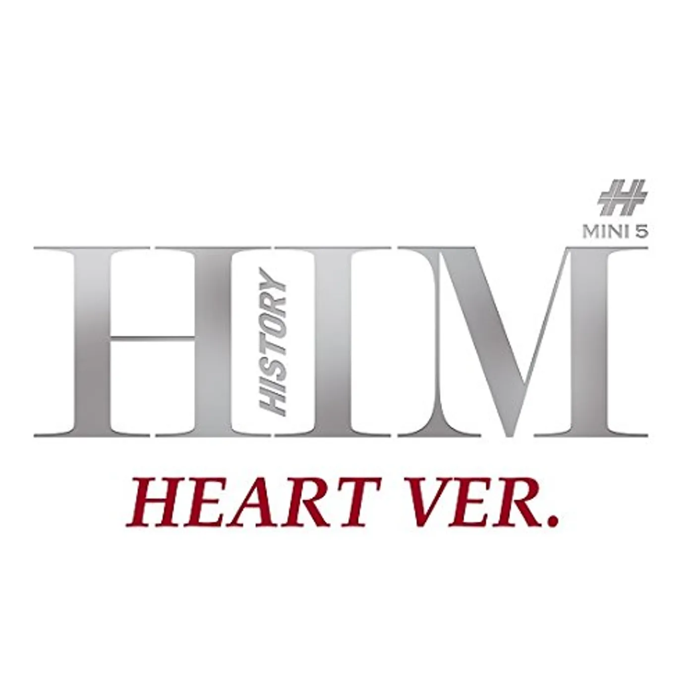 HISTORY HIM (5TH MINI ALBUM) HEART VER CD